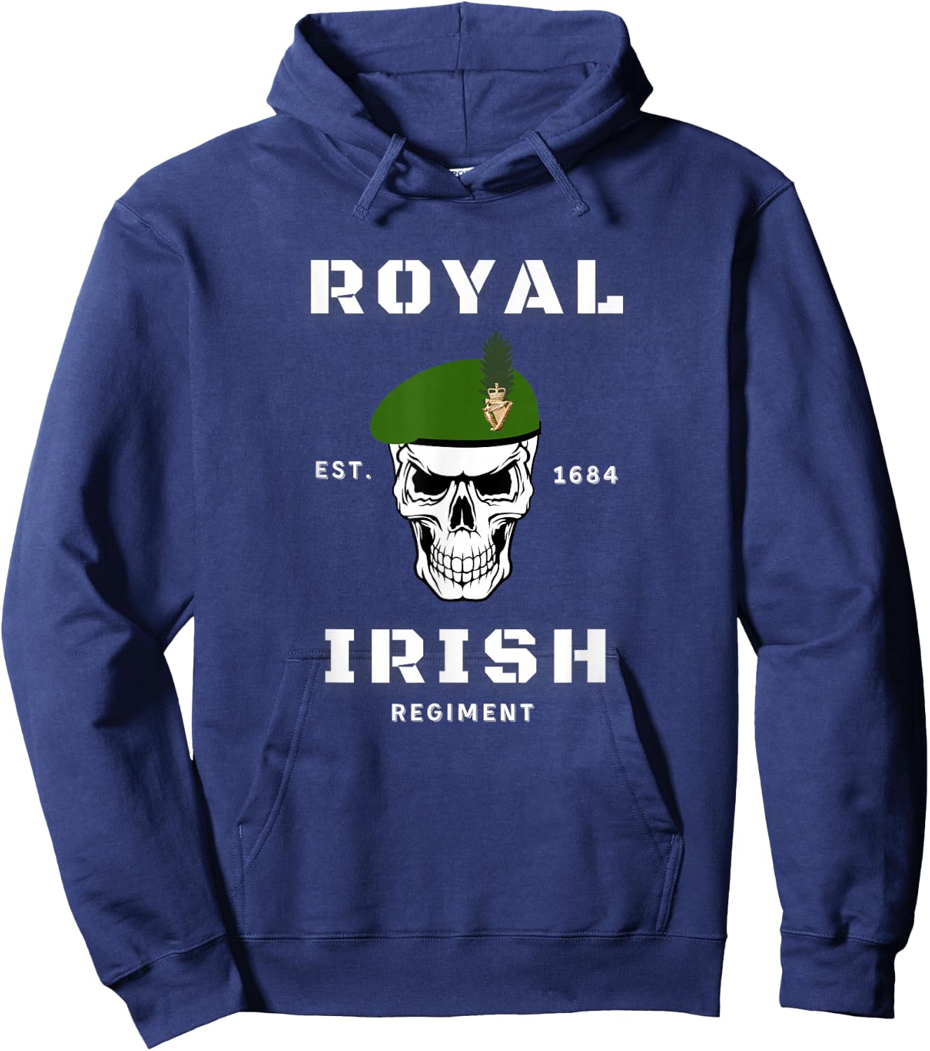 Royal Irish Regiment Hoodie - Hoodie | Navy