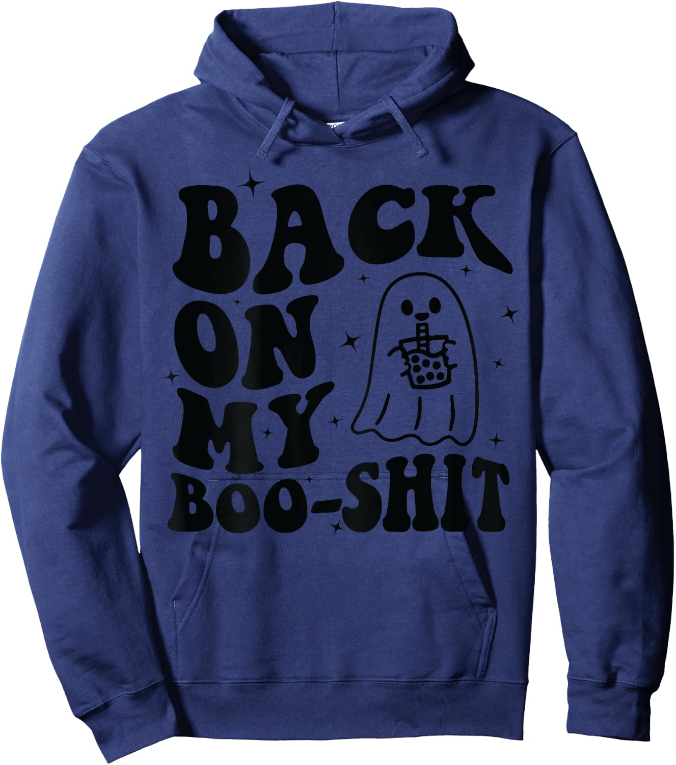 Back On My Boo-Shit Hoodie - Hoodie | Navy