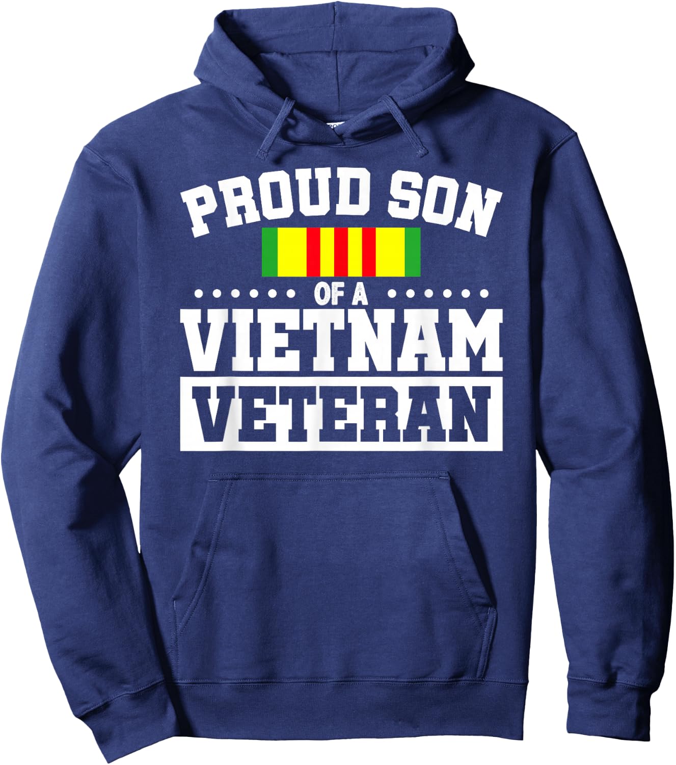 Proud Son Of A Vietnam Veteran Hoodie - Hoodie | Navy