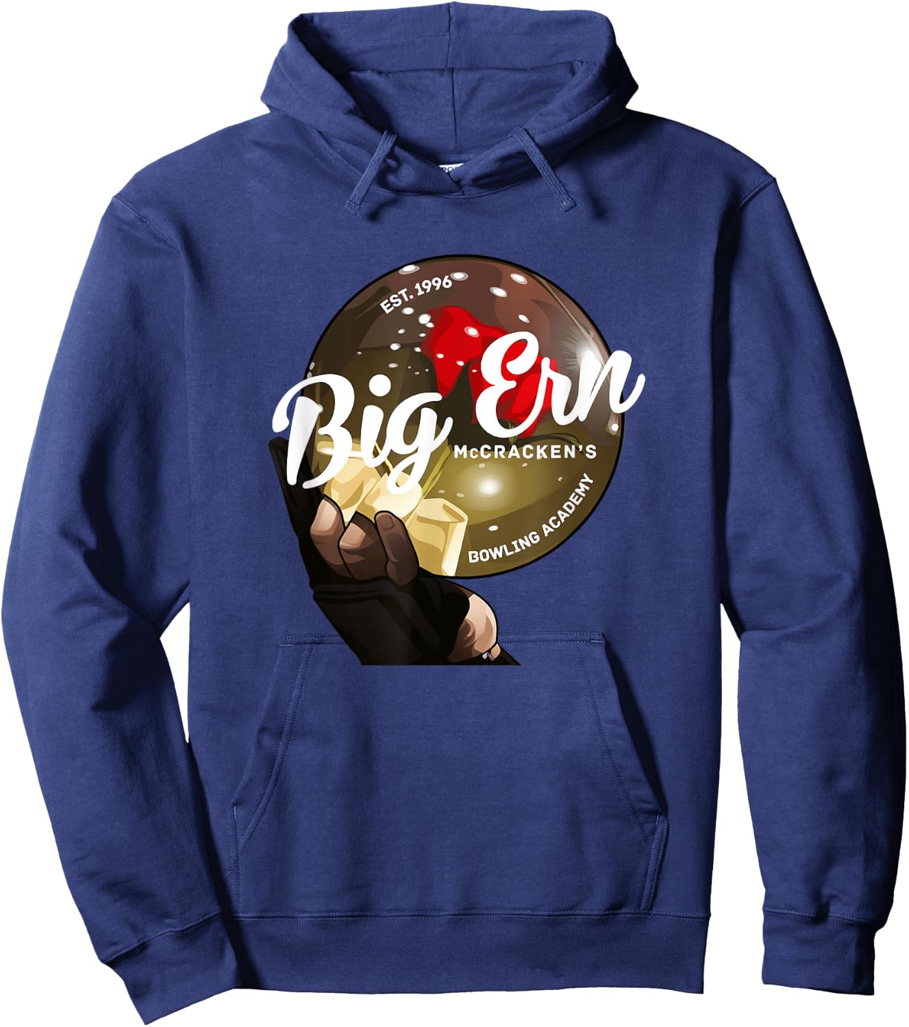 Big Ern McCracken's Bowling Academy - Est. 1996 Hoodie - Hoodie | Navy