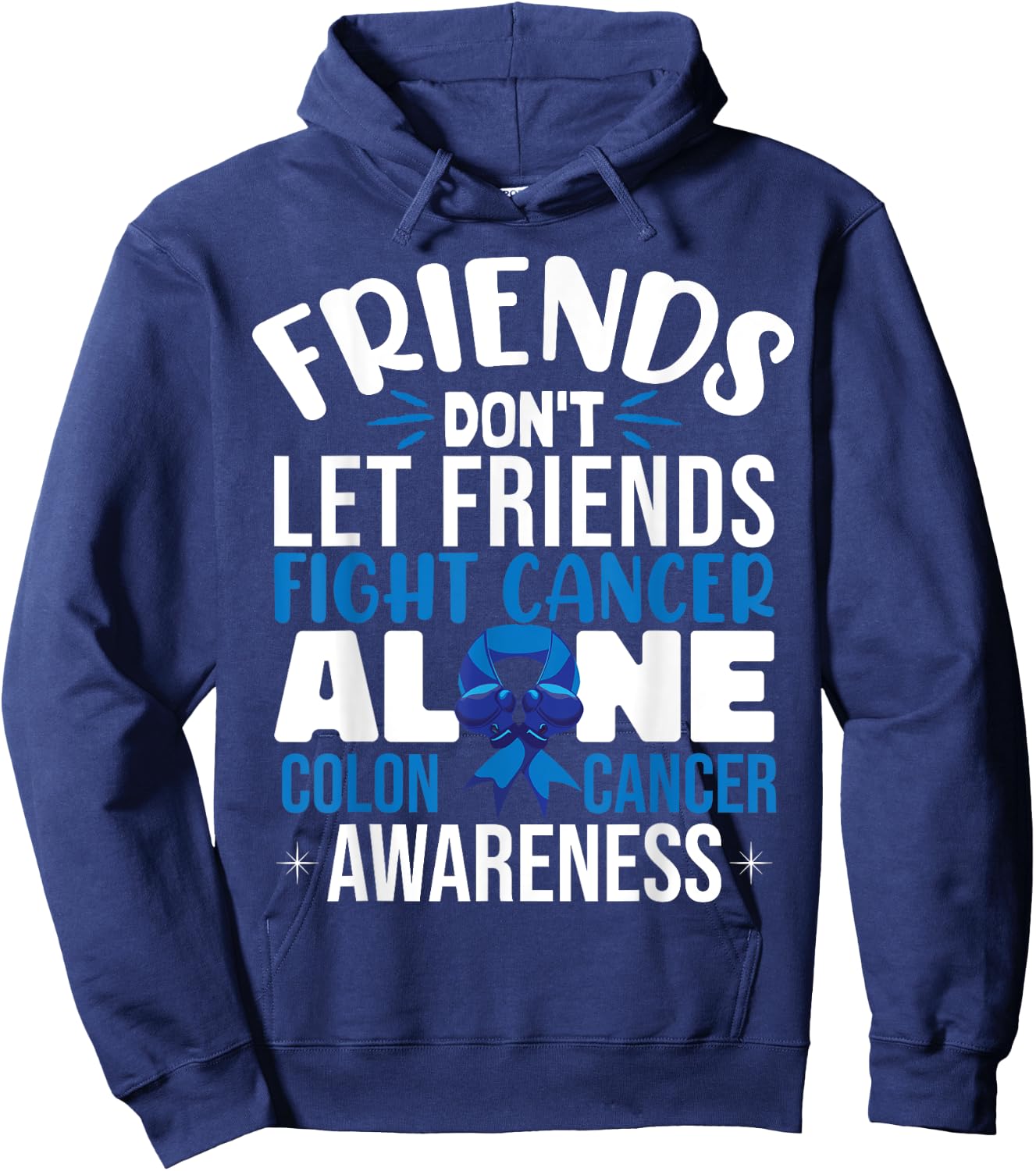 Colon Cancer Support Hoodie - Hoodie | Navy