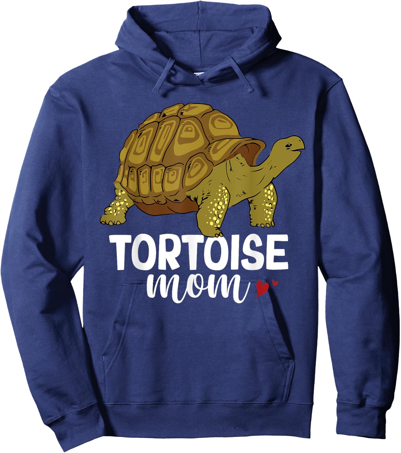 Tortoise Mom Mother's Day Reptile Women Turtle Hoodie - Hoodie | Navy