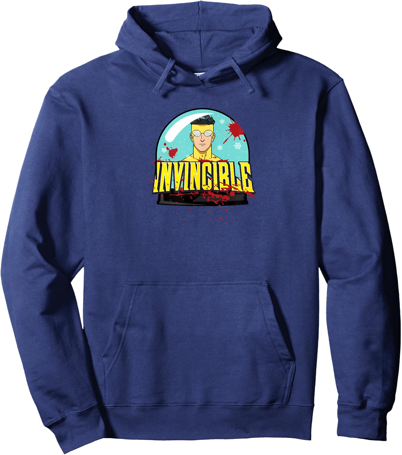 INVINCIBLE - Mark Grayson Holiday Snowglobe Hoodie - Hoodie | Navy