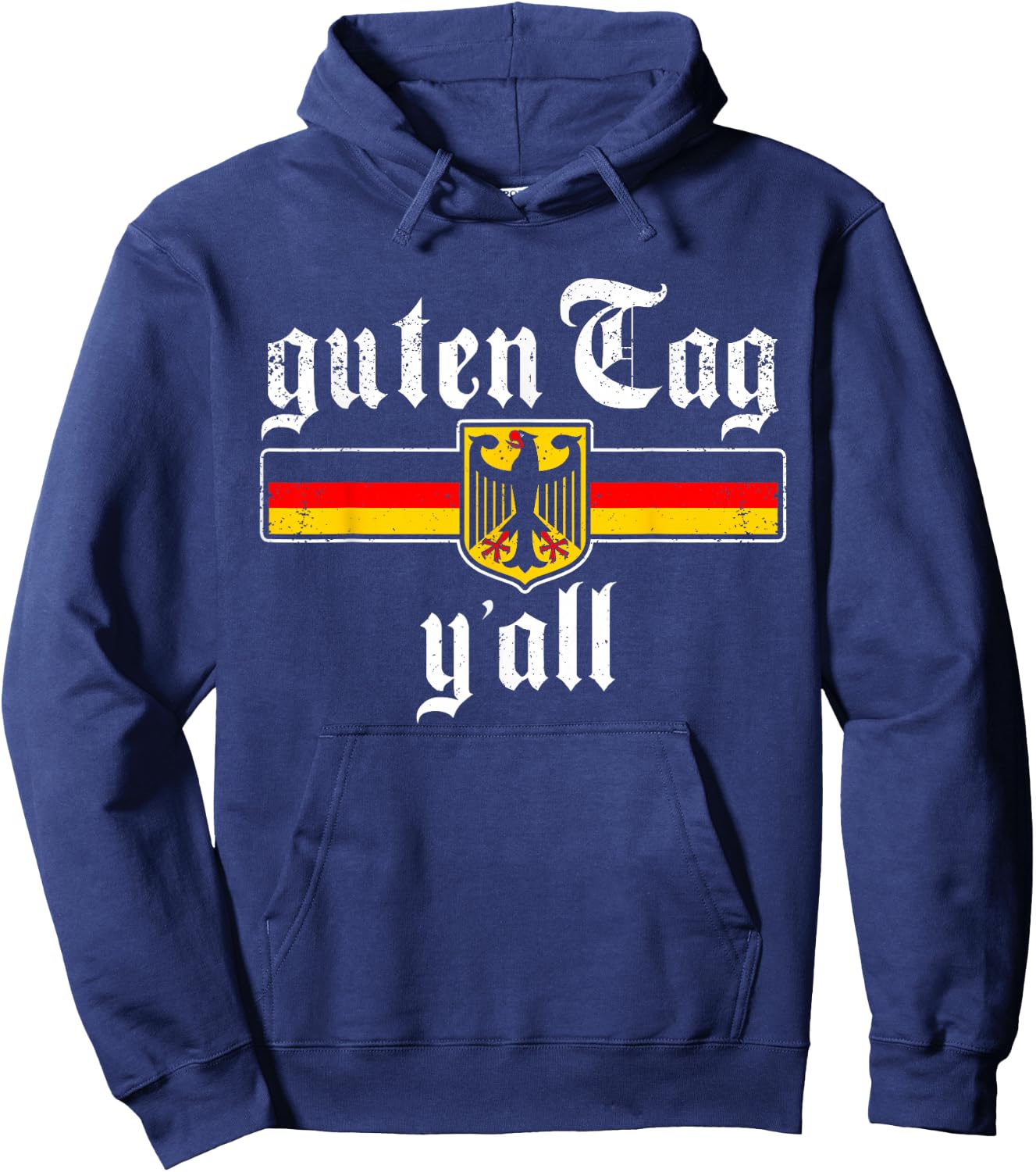 Guten Tag Y'all Oktoberfest Festival Hoodie - Hoodie | Navy
