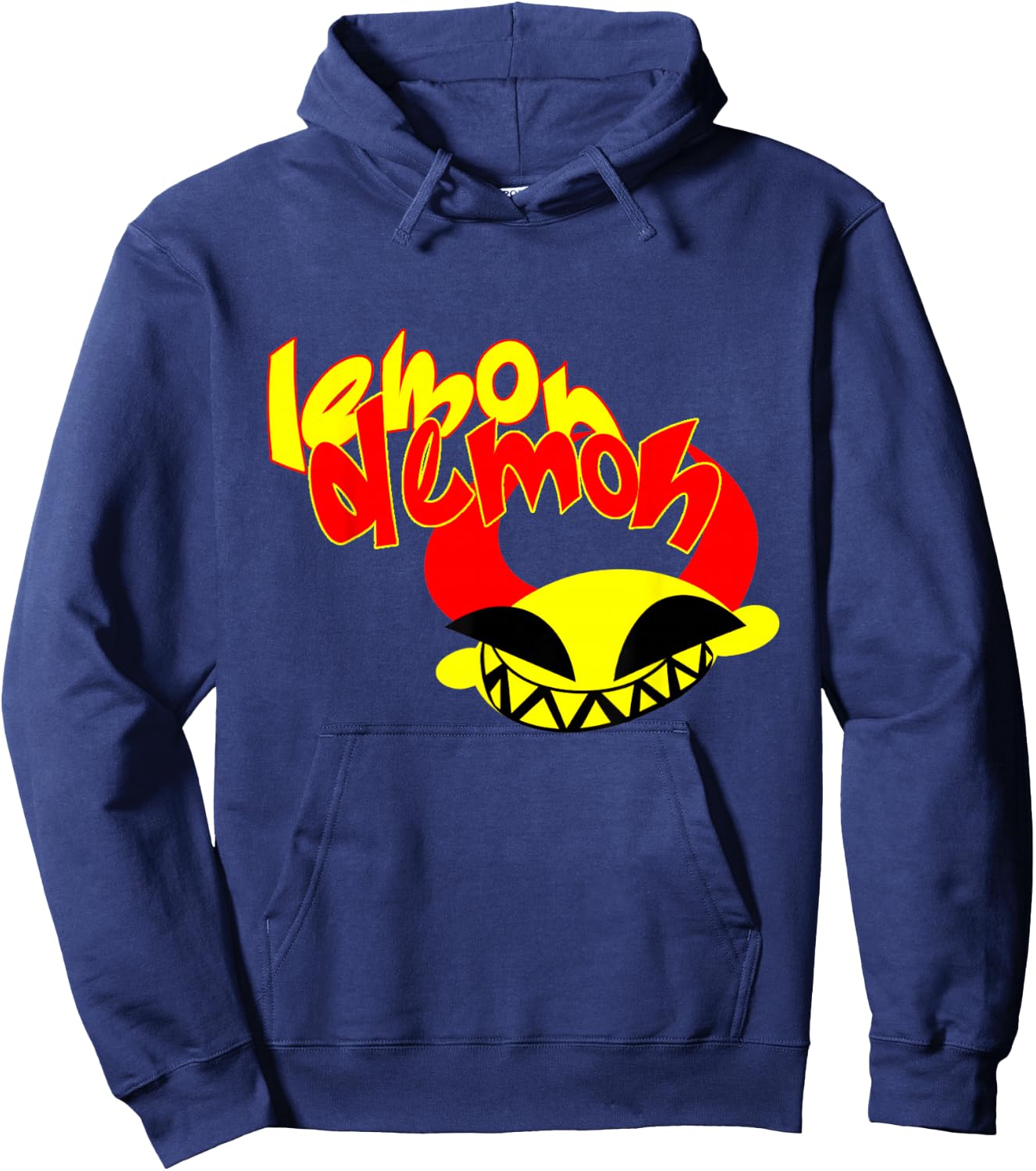 Lemon Demon-fruit Funny Hoodie - Hoodie | Navy