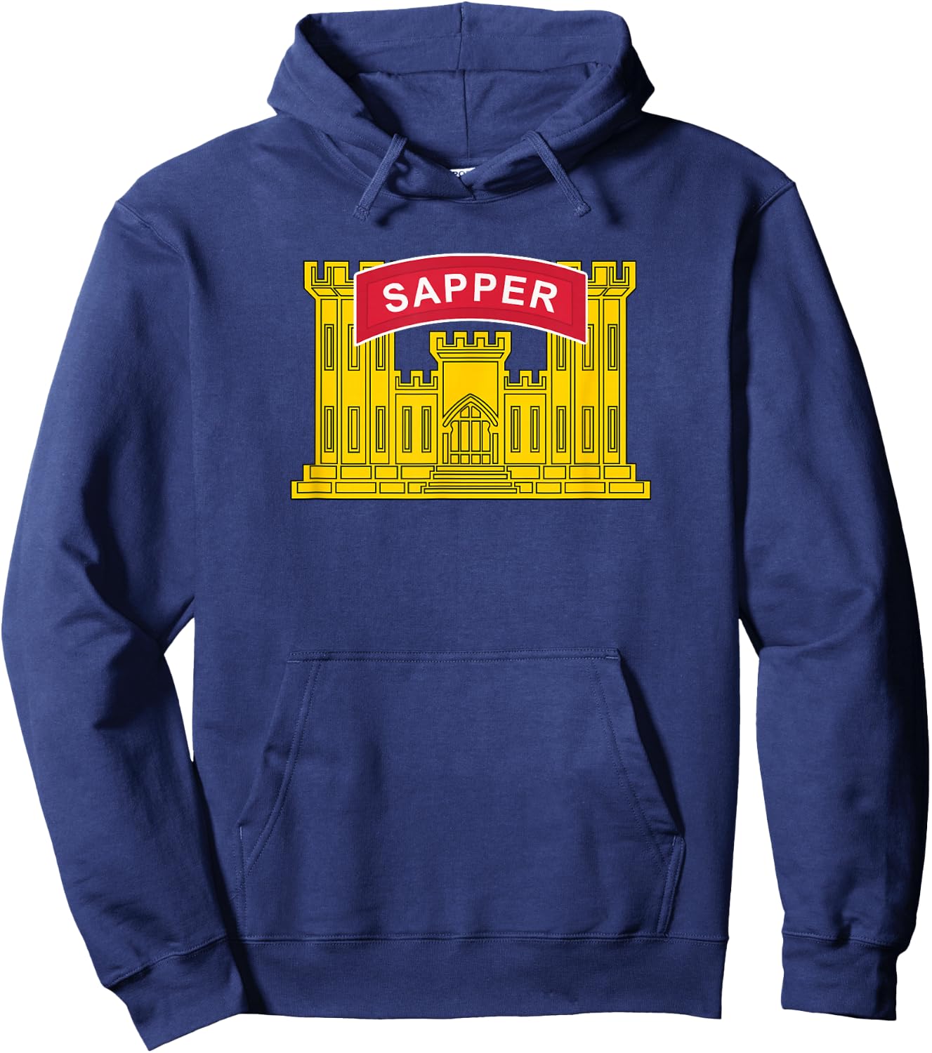 US Army Corps of Engineers Sapper Hoodie - Hoodie | Navy