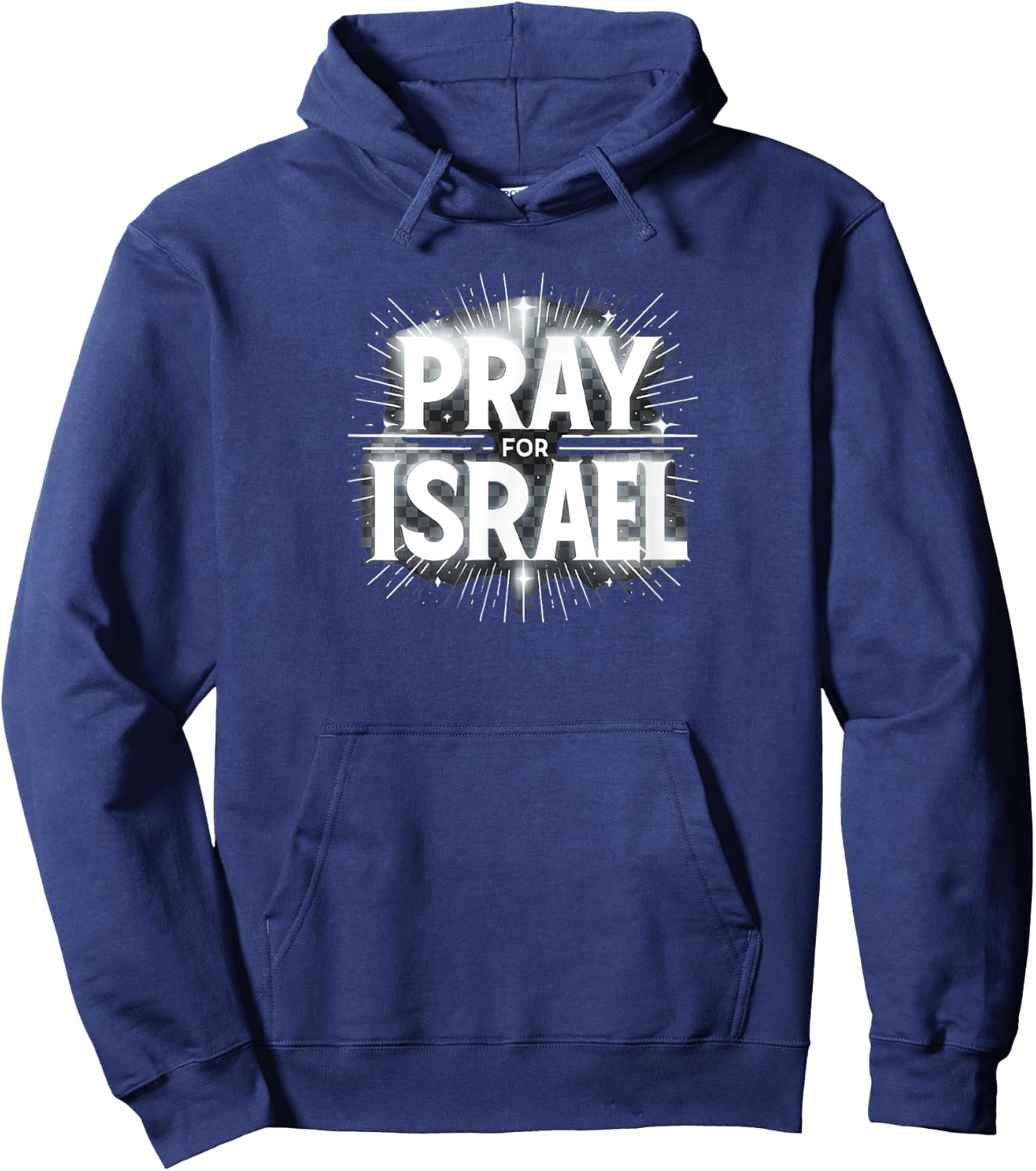 Pray for Israel Hoodie - Hoodie | Navy
