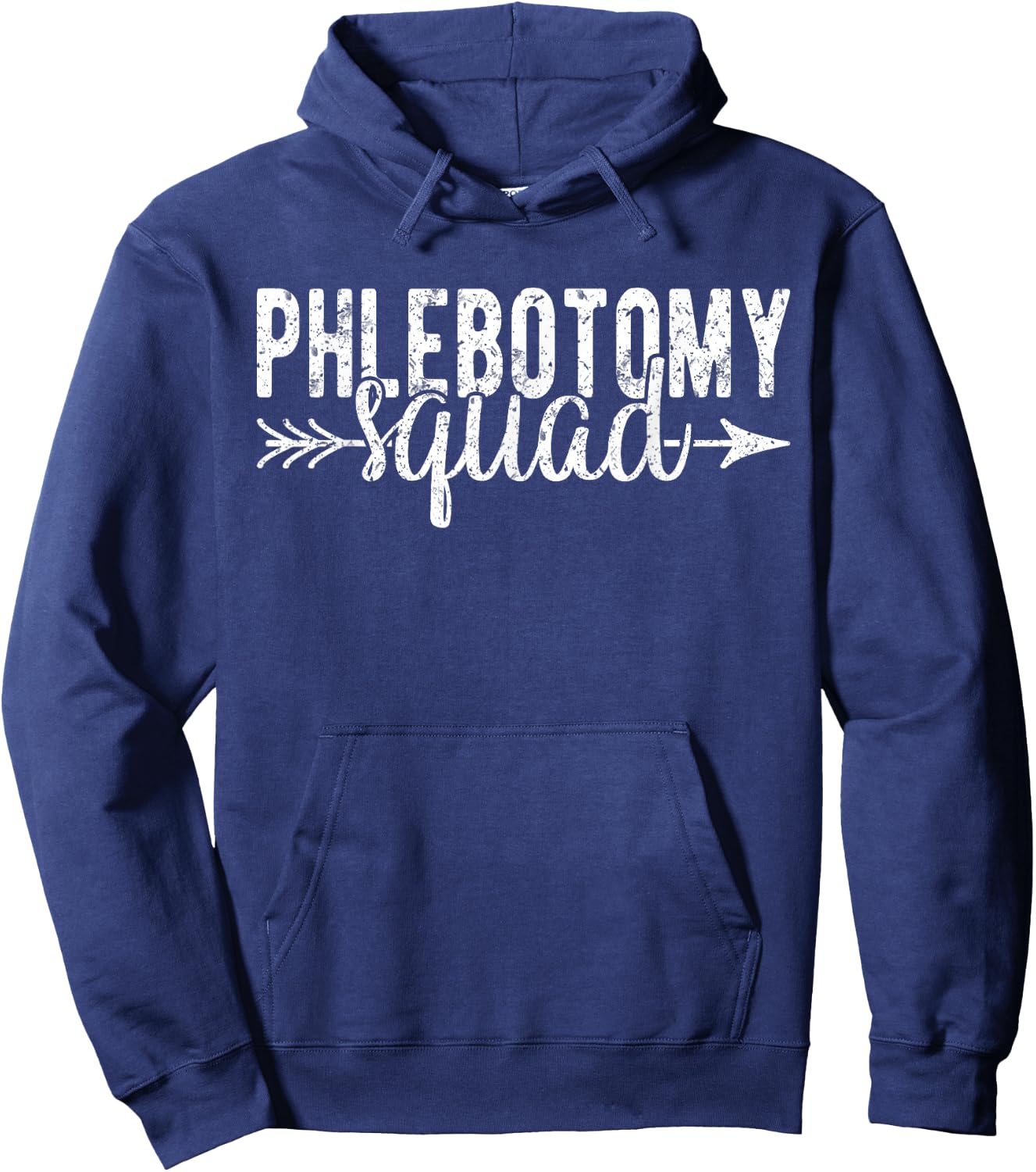 Phlebotomy Squad Hoodie - Hoodie | Navy