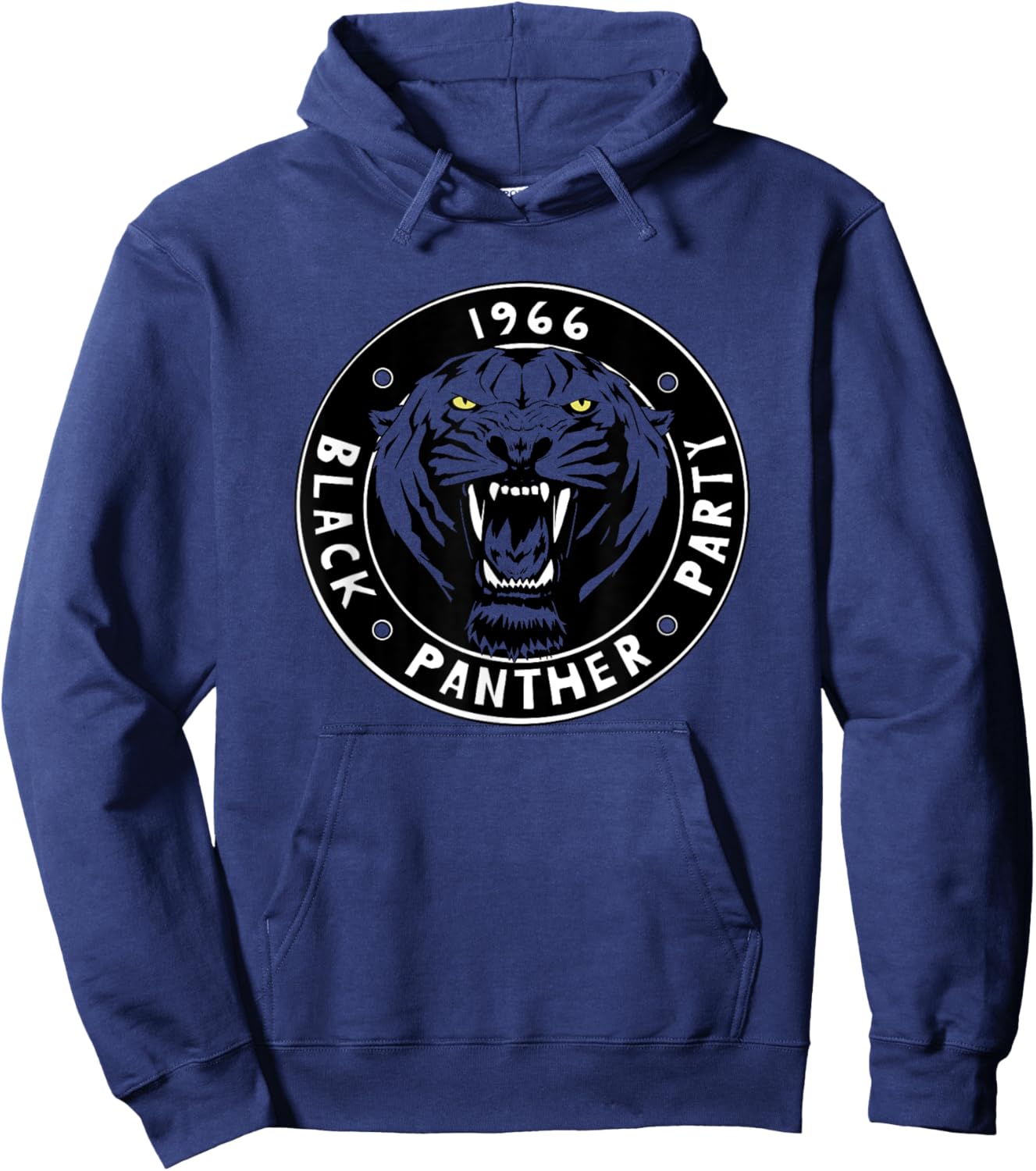 Vintage Black History Panther Party Logo 1966 Hoodie - Hoodie | Navy