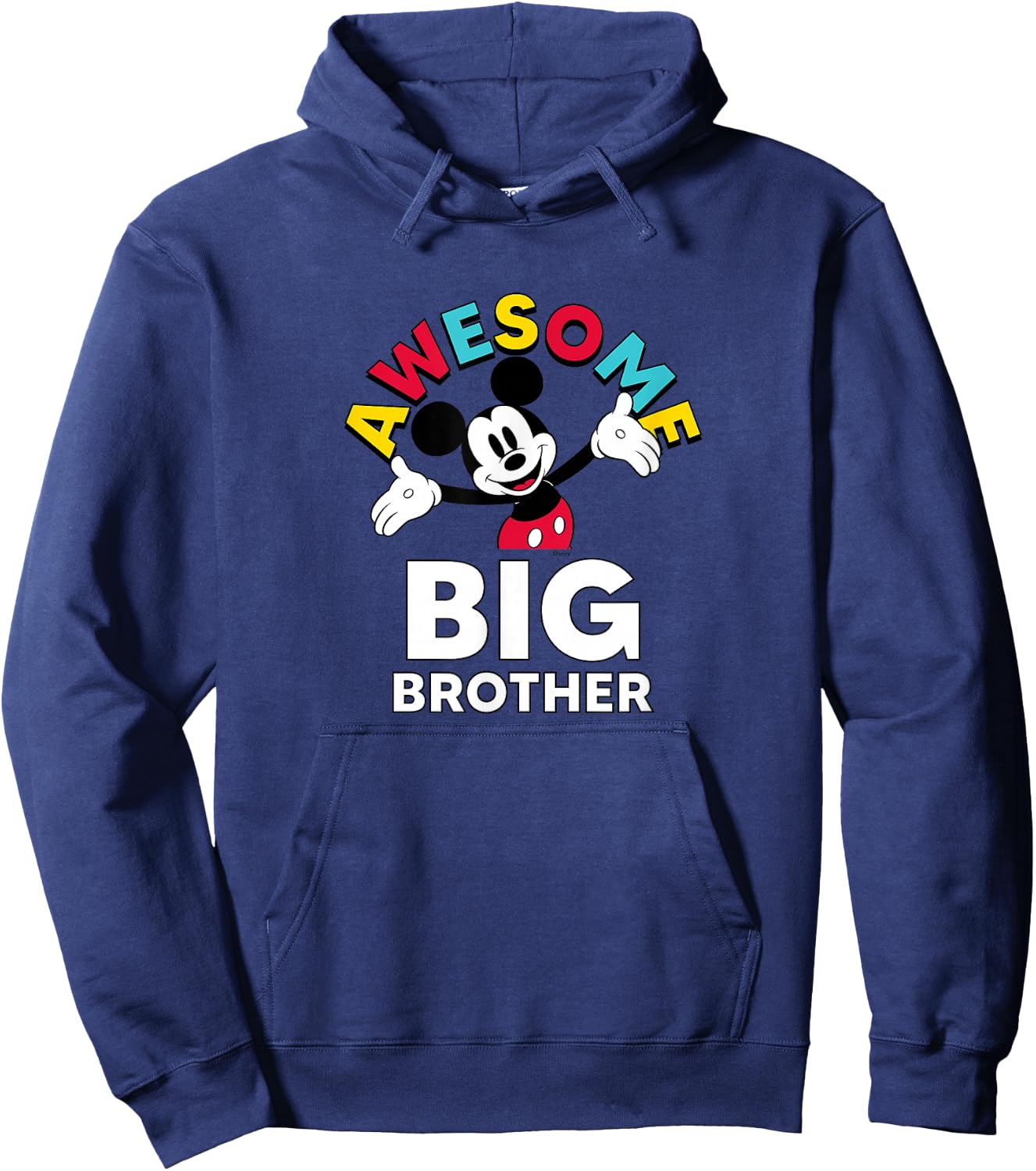 Disney - Mickey Awesome Big Brother Hoodie - Hoodie | Navy