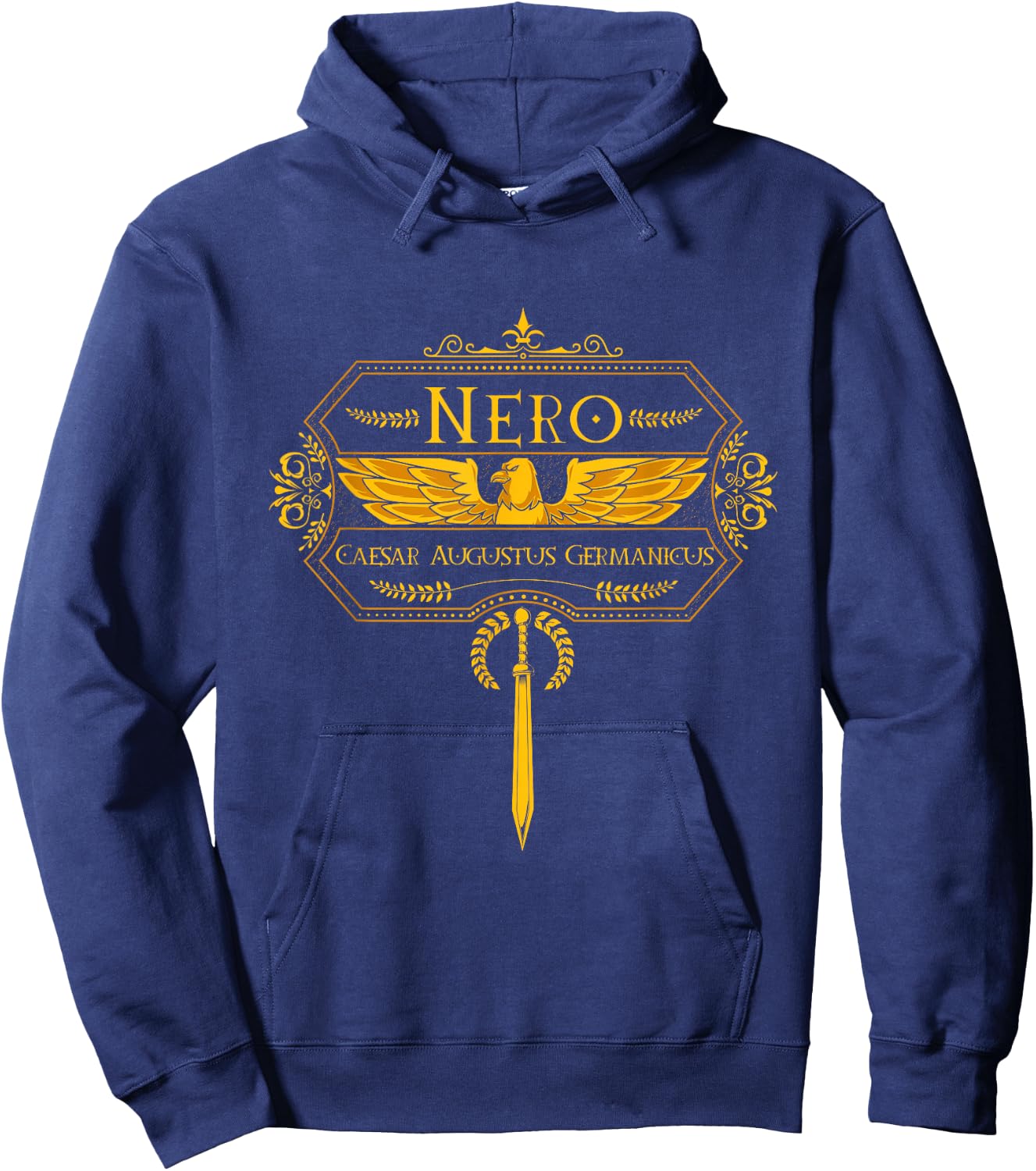 Roman Emperor - Nero Hoodie - Hoodie | Navy