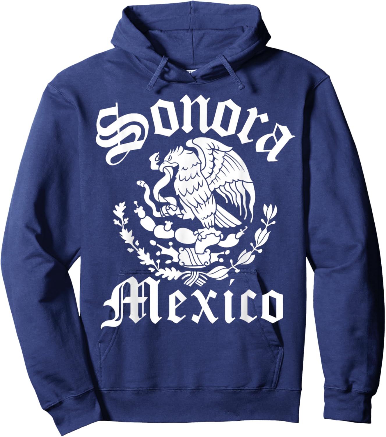 Sonora with Mexican Emblem Sonora Hoodie - Hoodie | Navy