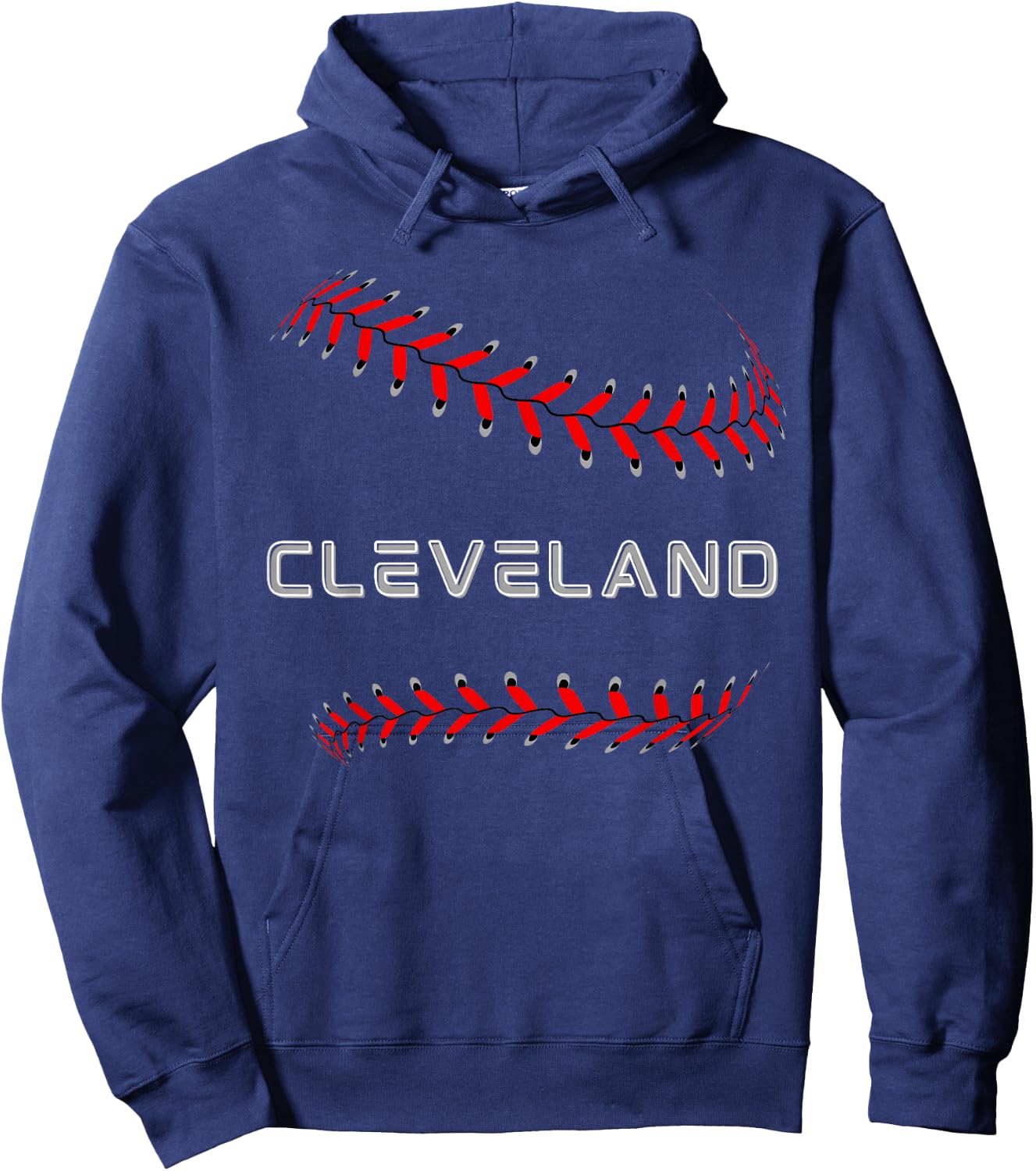 Cleveland Baseball Fan Hoodie - Hoodie | Navy