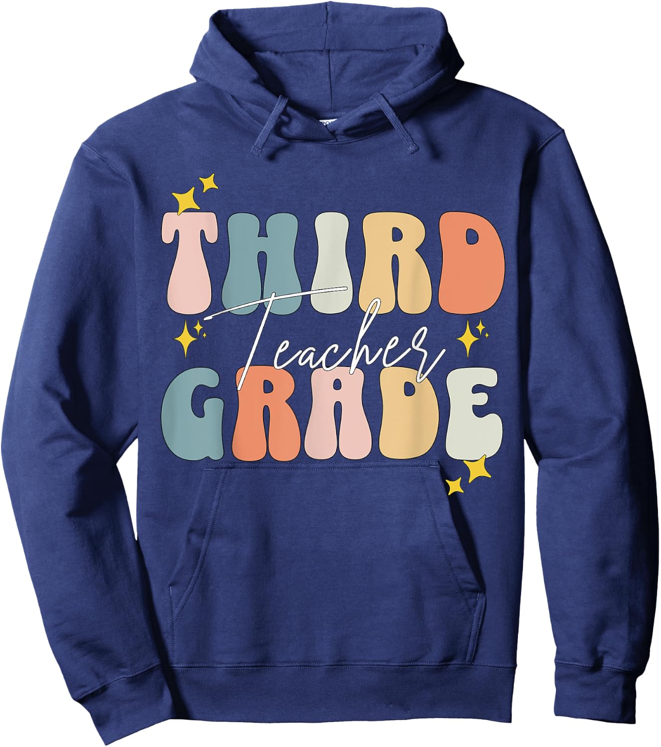 Third Grade Teacher 3rd Grade back to school Hoodie - Hoodie | Navy