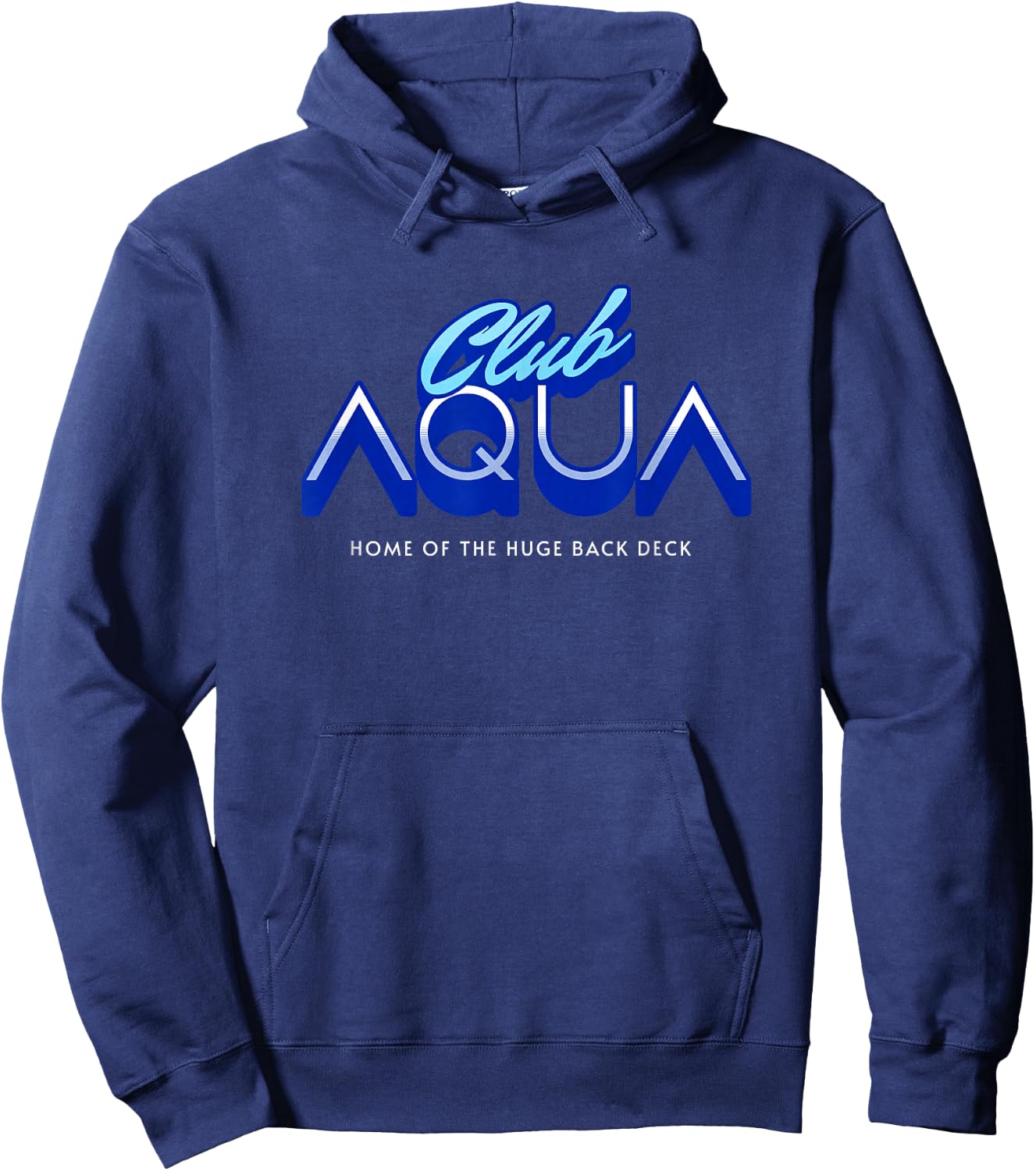 Club Aqua - I Think You Should Leave Hoodie - Hoodie | Navy