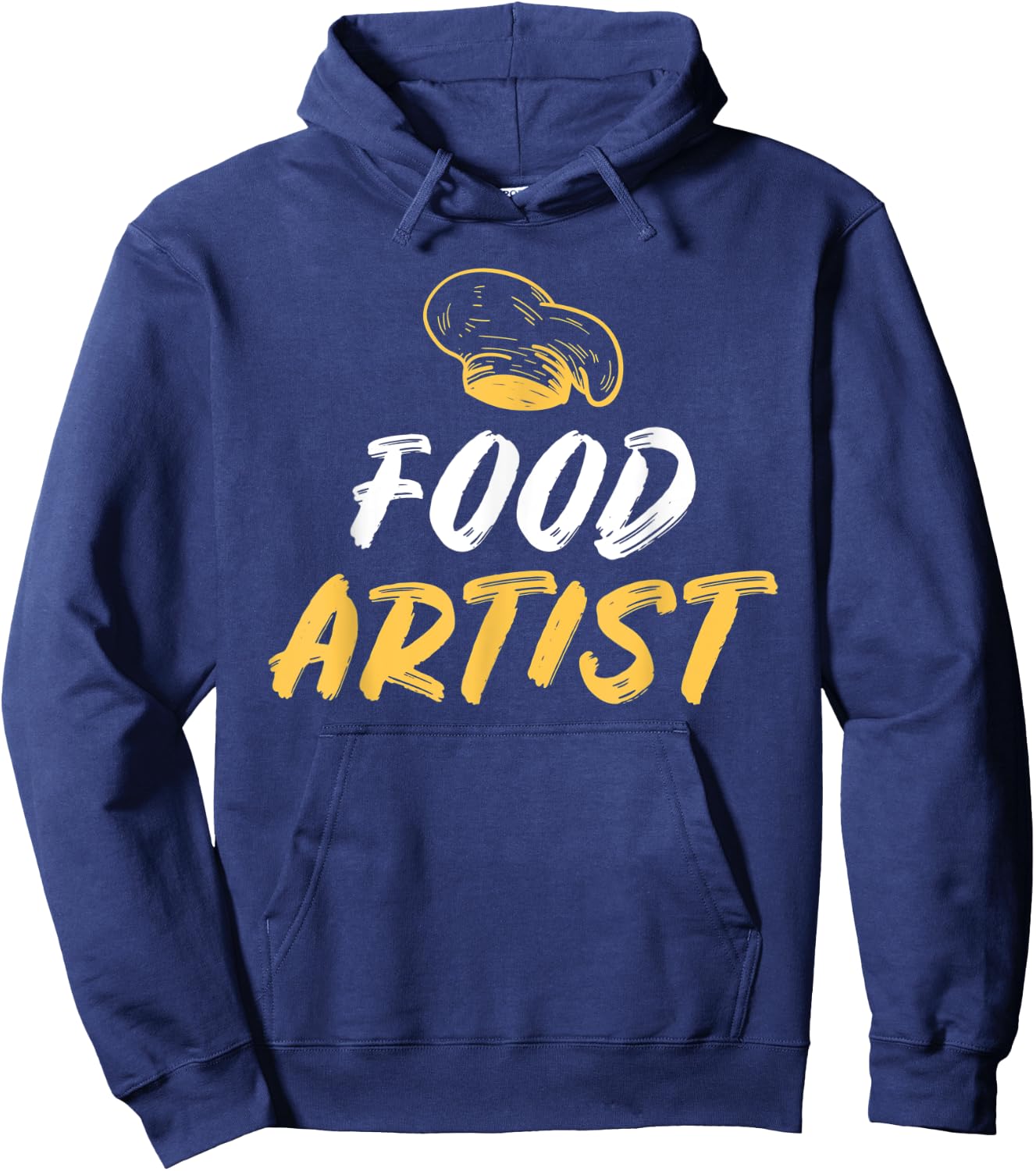 Food Artist Kitchen Culinary Cook Hoodie - Hoodie | Navy