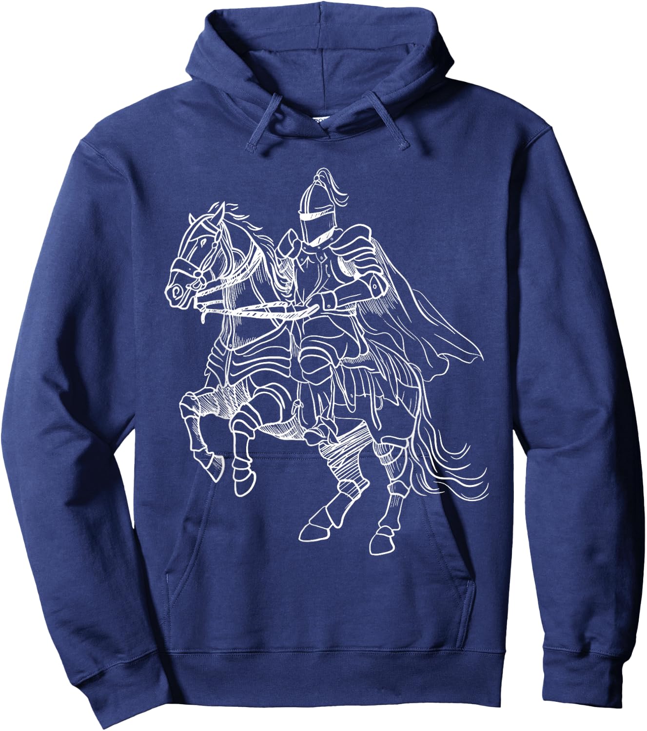 Renaissance Festival Joust Medieval Jousting Hoodie - Hoodie | Navy