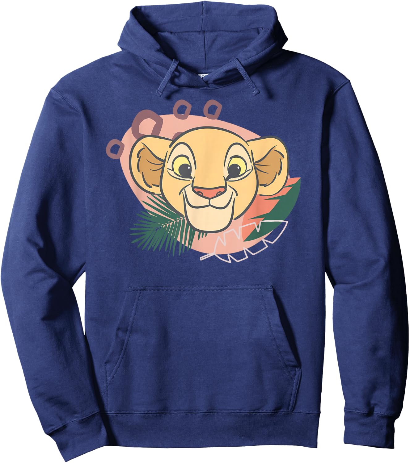 Disney The Lion King Young Nala Pastel Jungle Hoodie - Hoodie | Navy