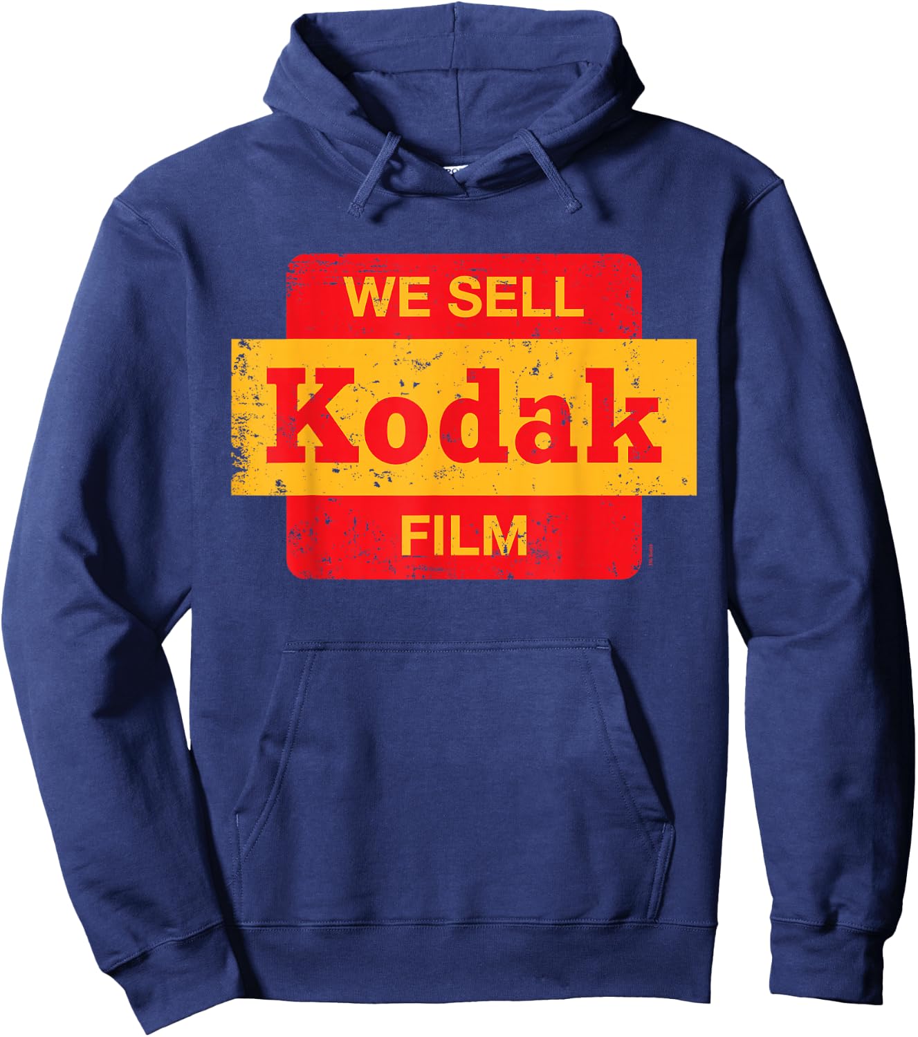 Vintage 'We Sell Kodak Film' Hoodie - Hoodie | Navy