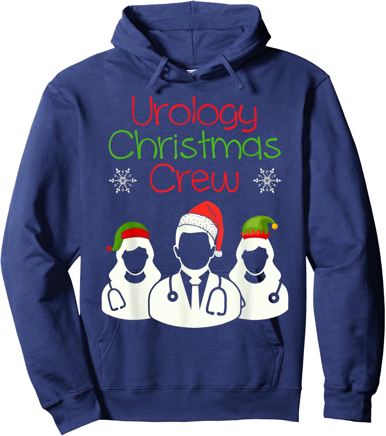 Urology Christmas Crew Urologist Student Nurse Hoodie - Hoodie | Navy