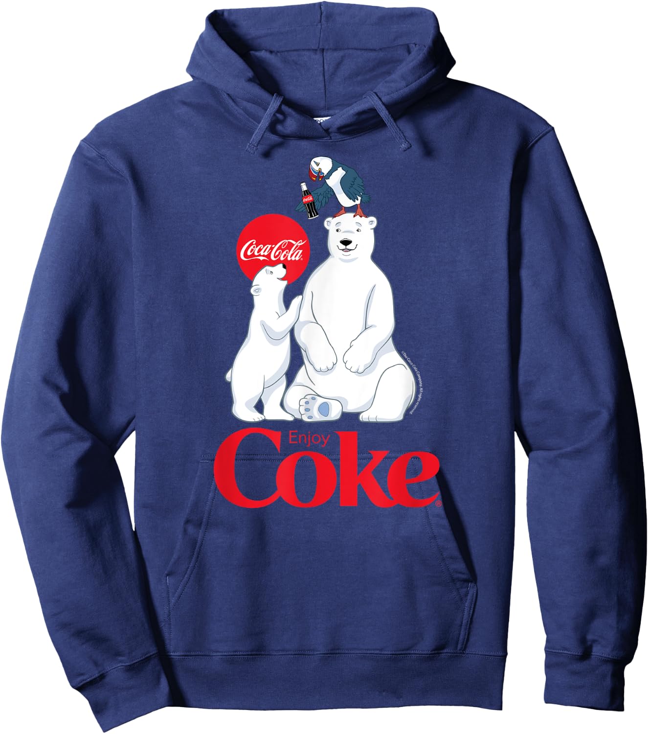 Coca-Cola - Polar Bears And Coca-Cola Hoodie - Hoodie | Navy