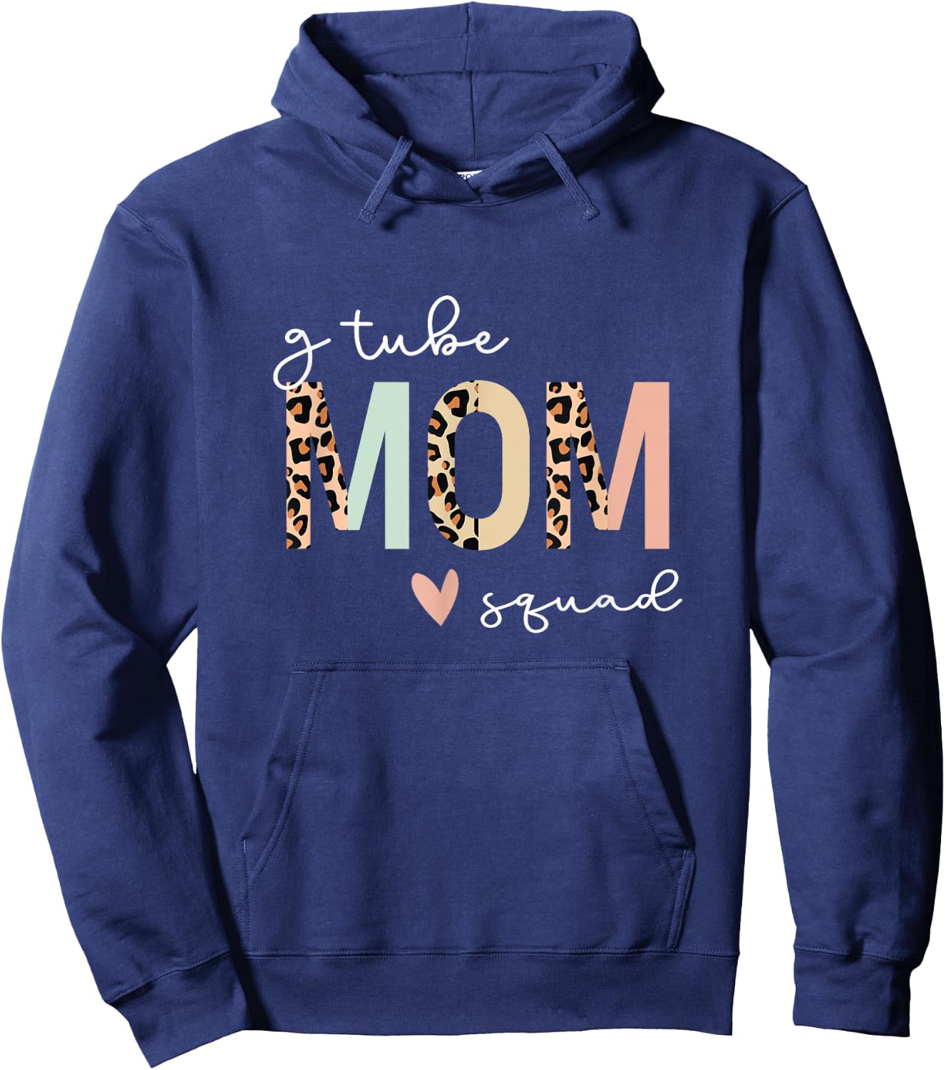 G Tube Feeding Tube Mom Hoodie - Hoodie | Navy