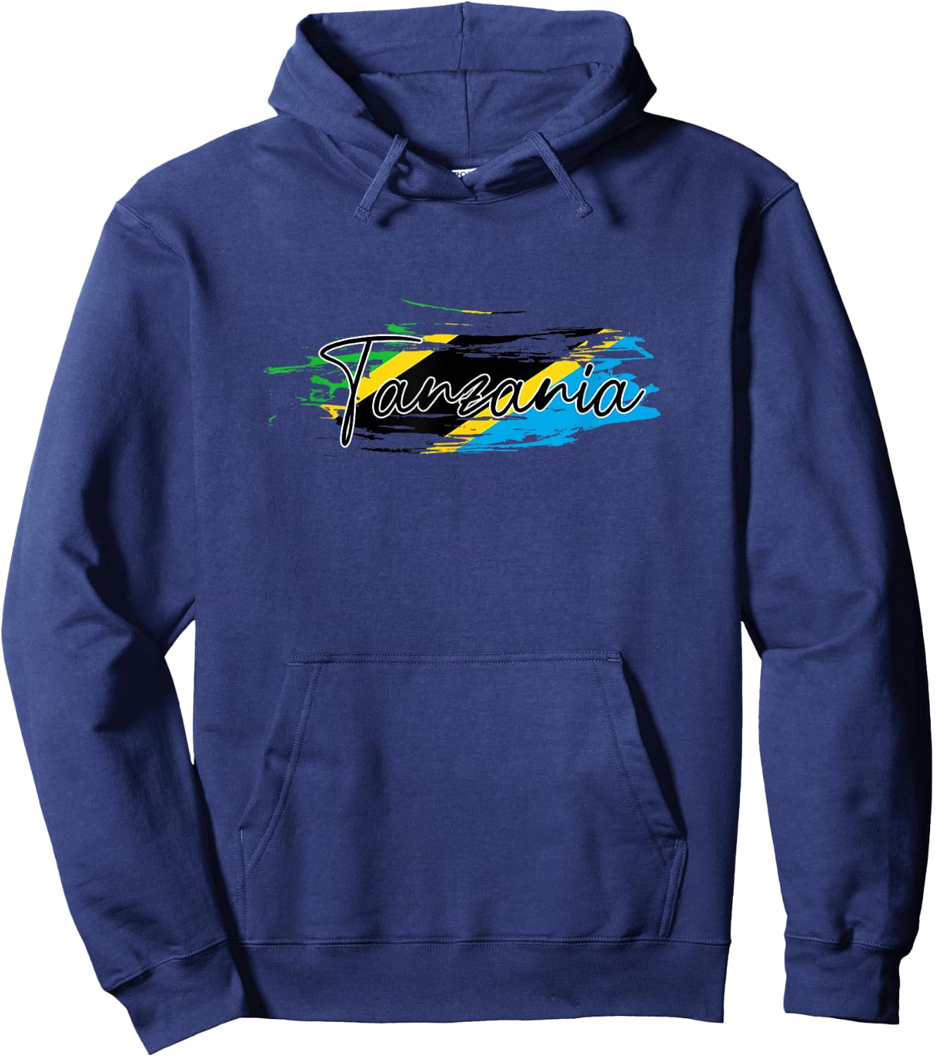 Tanzania Flag Hoodie - Hoodie | Navy