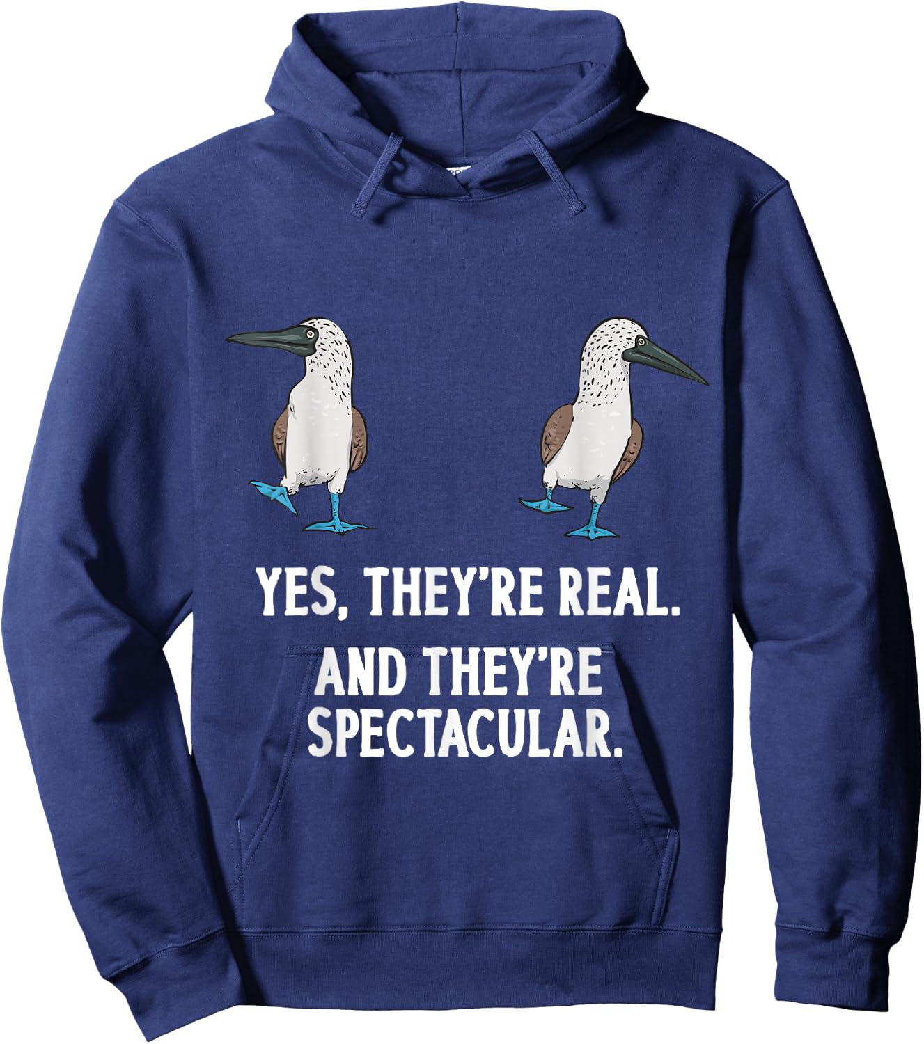 Blue-footed Booby Seabird Boobies Hoodie - Hoodie | Navy