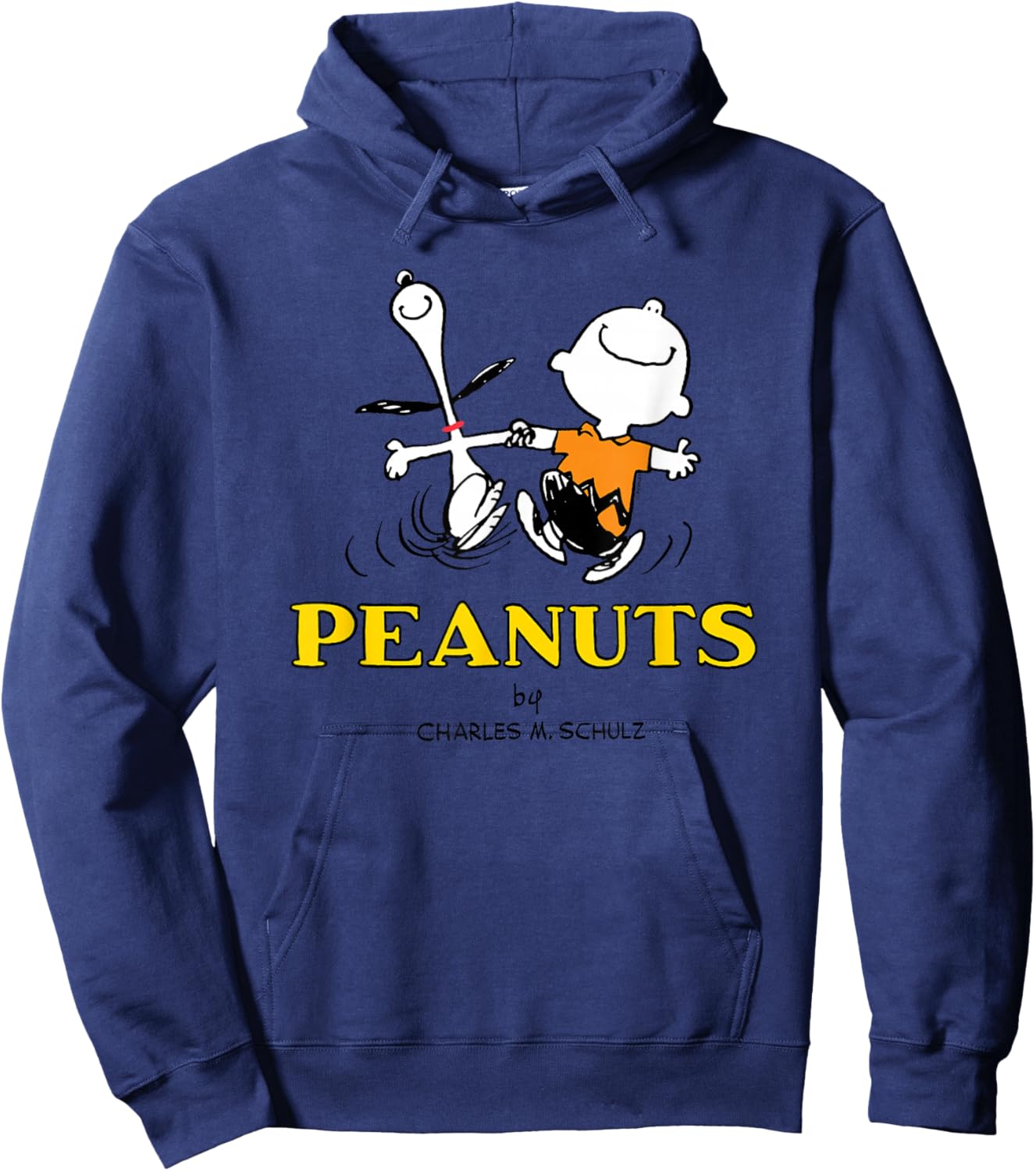 Peanuts - Charlie Snoopy Dancing Hoodie - Hoodie | Navy