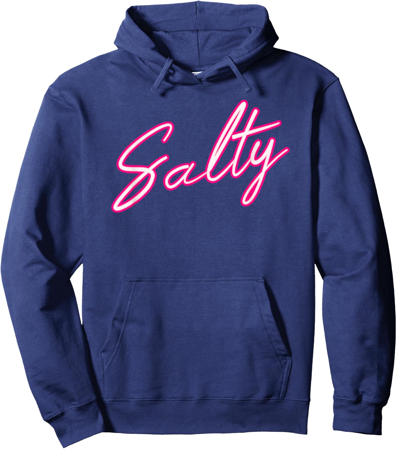 Salty Salty Funny Women Hoodie - Hoodie | Navy