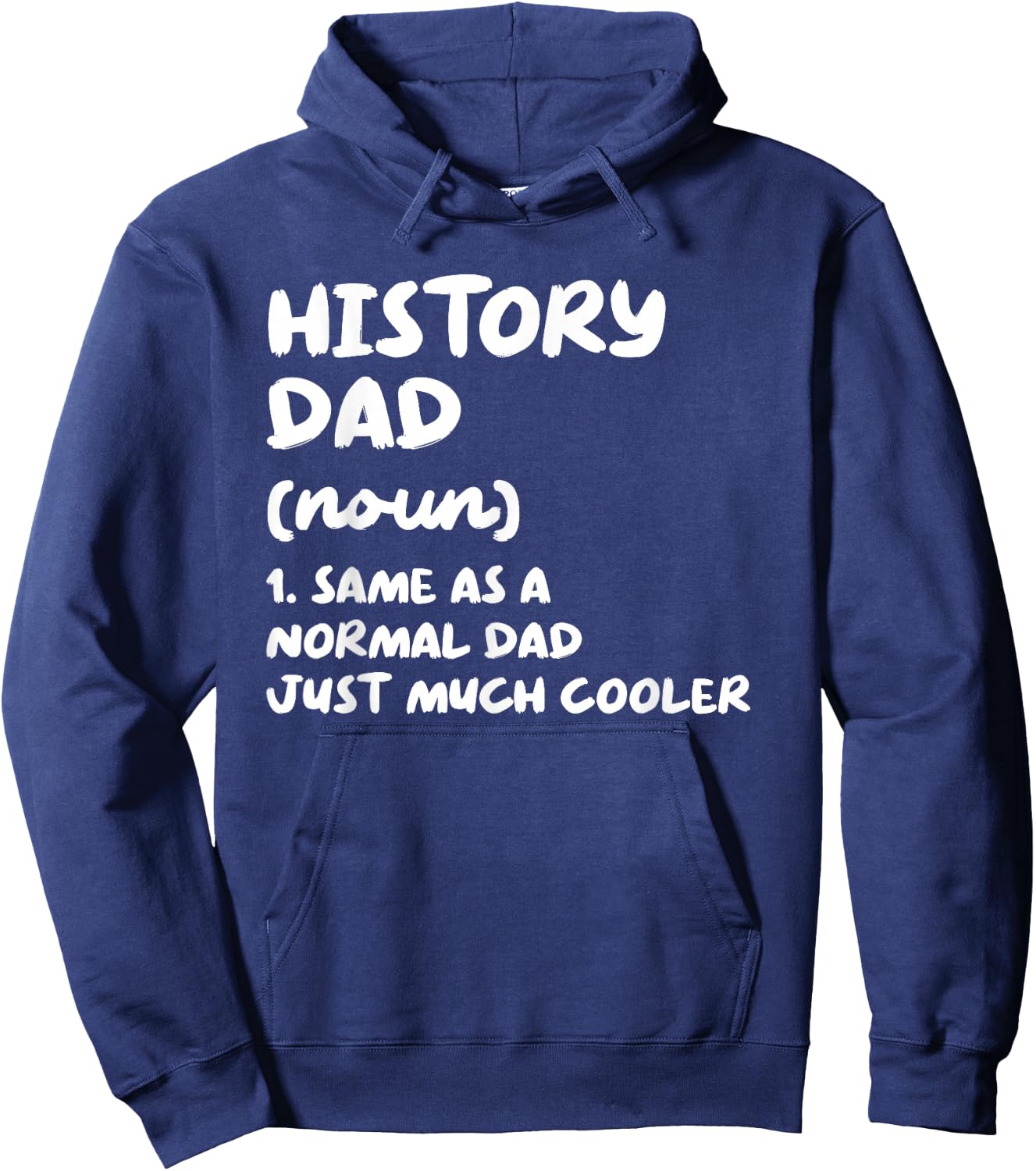 History Dad Definition Funny Hoodie - Hoodie | Navy