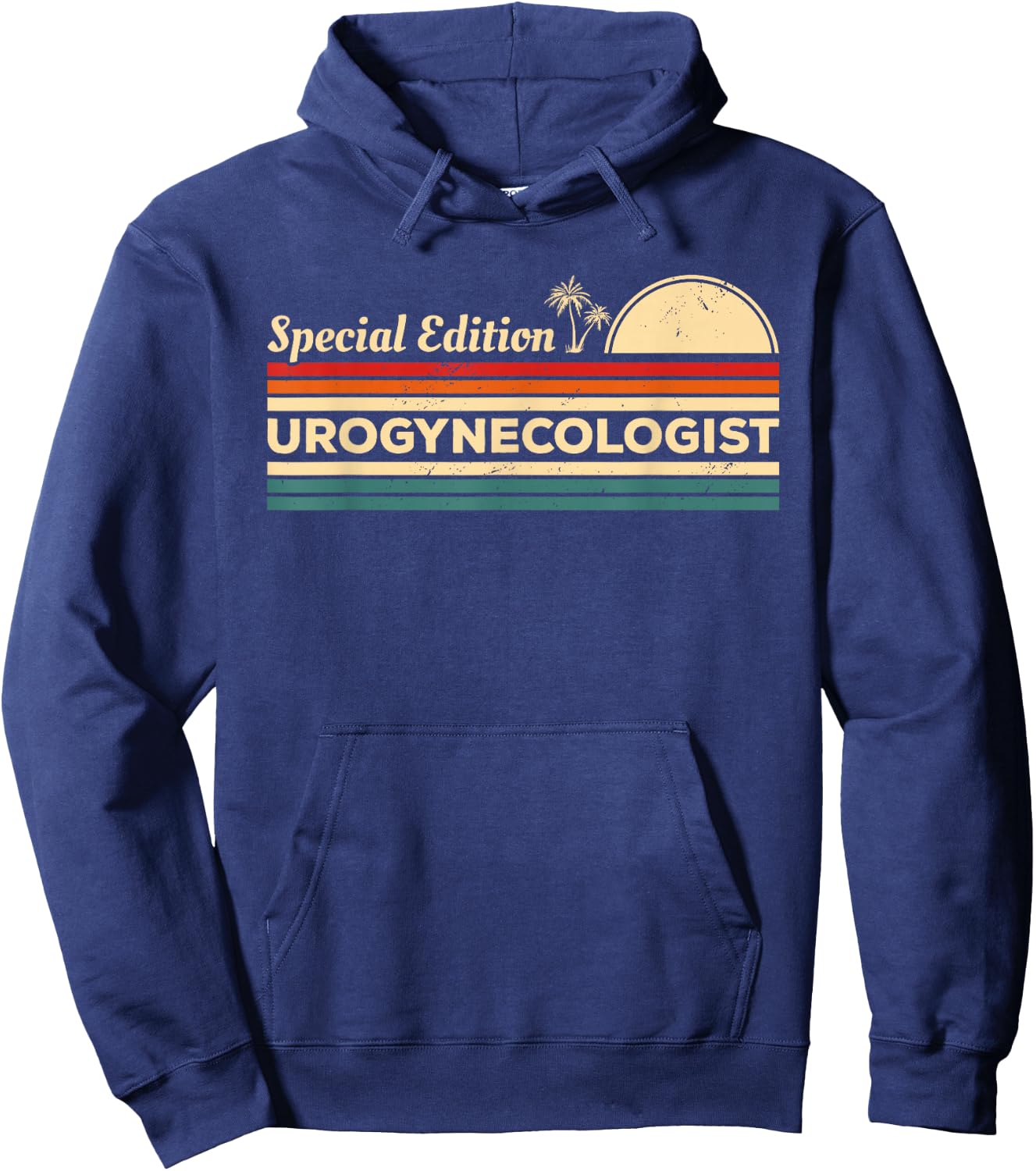 Vintage Urogynecologist Urogynecology Hoodie - Hoodie | Navy