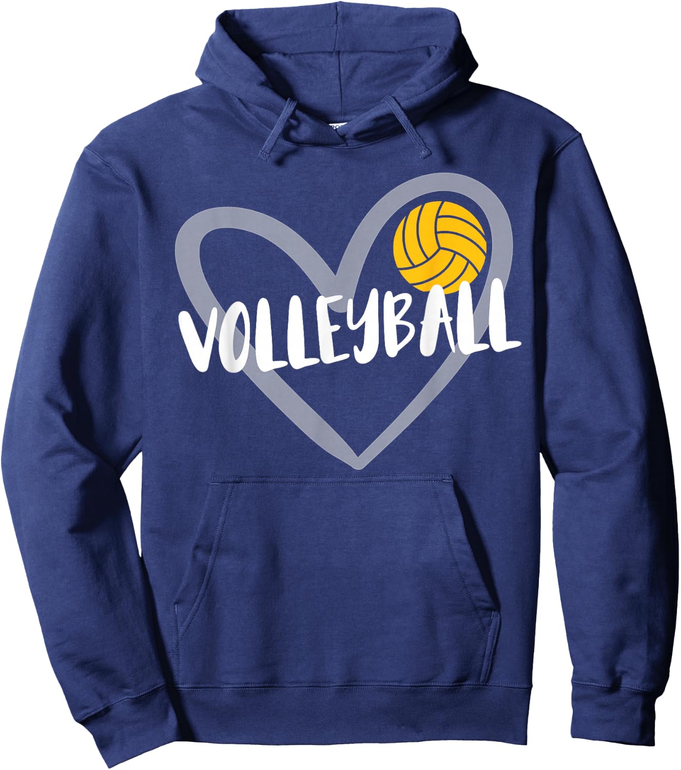 Volleyball Hoodie - Hoodie | Navy