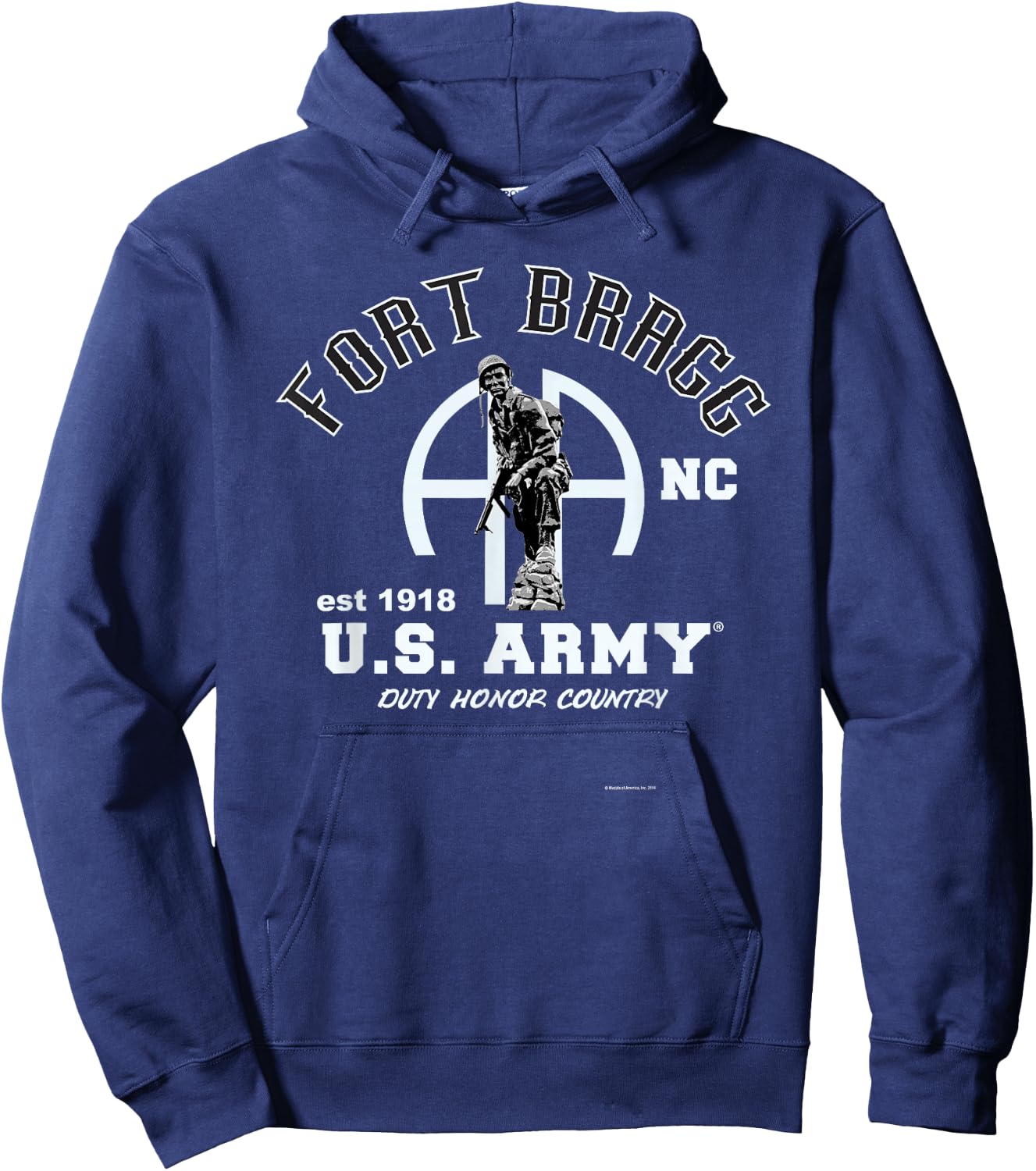 Fort Bragg - U.s. Army Hoodie - Hoodie | Navy