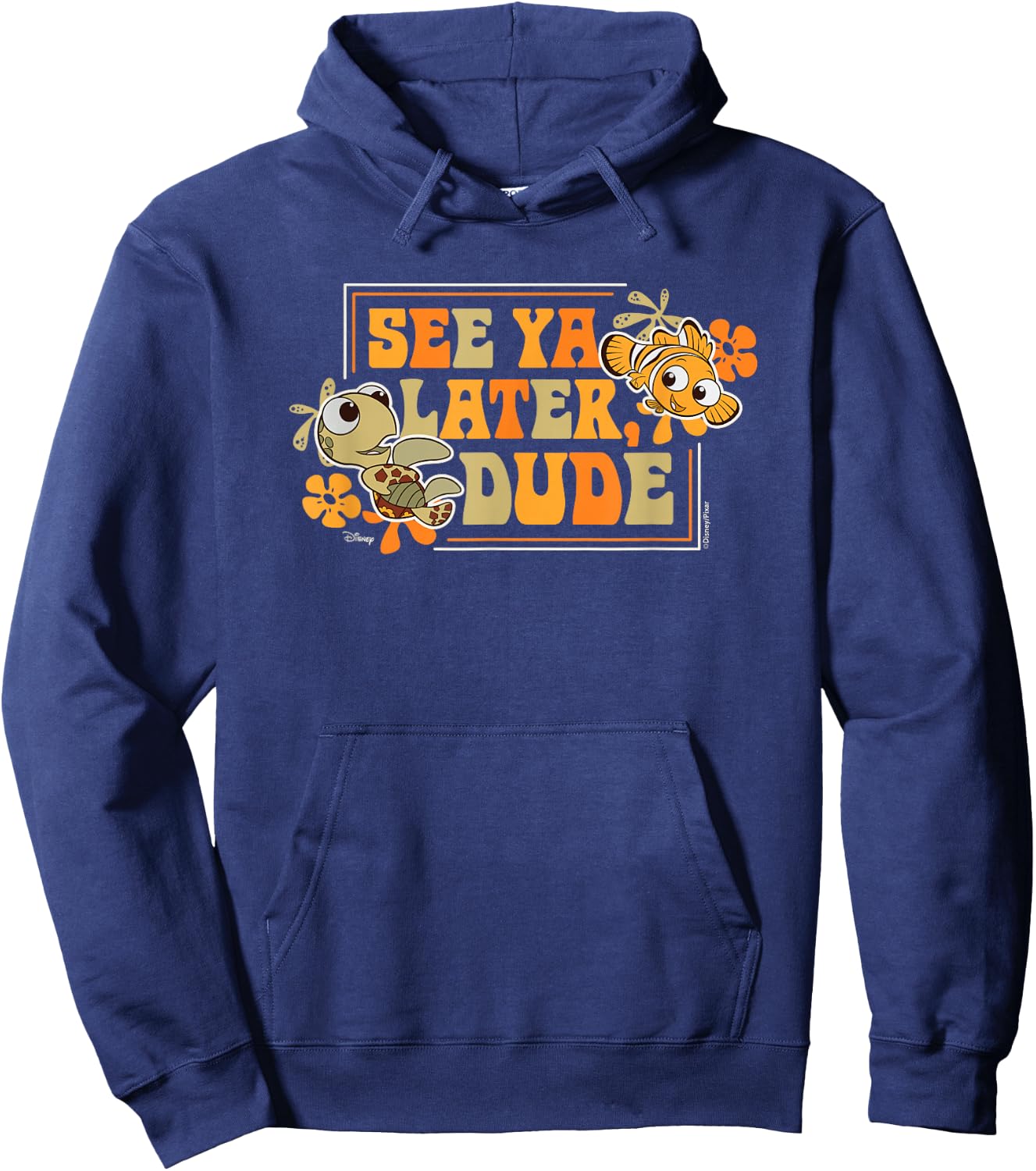 Finding Nemo - Squirt Turtle See Ya Later Dude Hoodie - Hoodie | Navy
