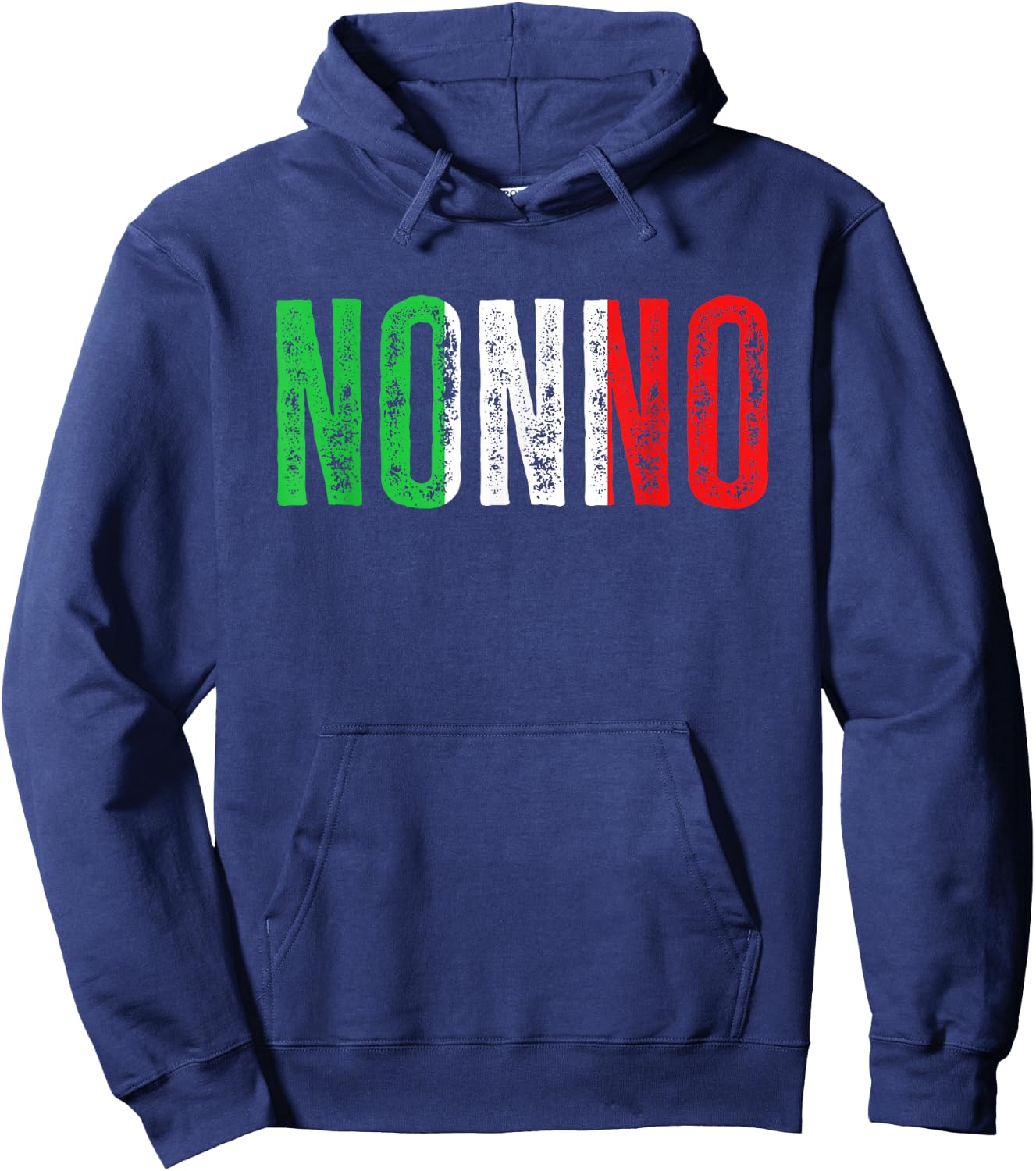 Italian Culture Family Italy Born Nonno Hoodie - Hoodie | Navy