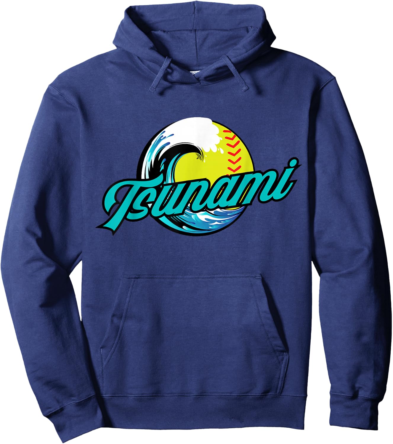 Tsunami Softball Hoodie - Hoodie | Navy