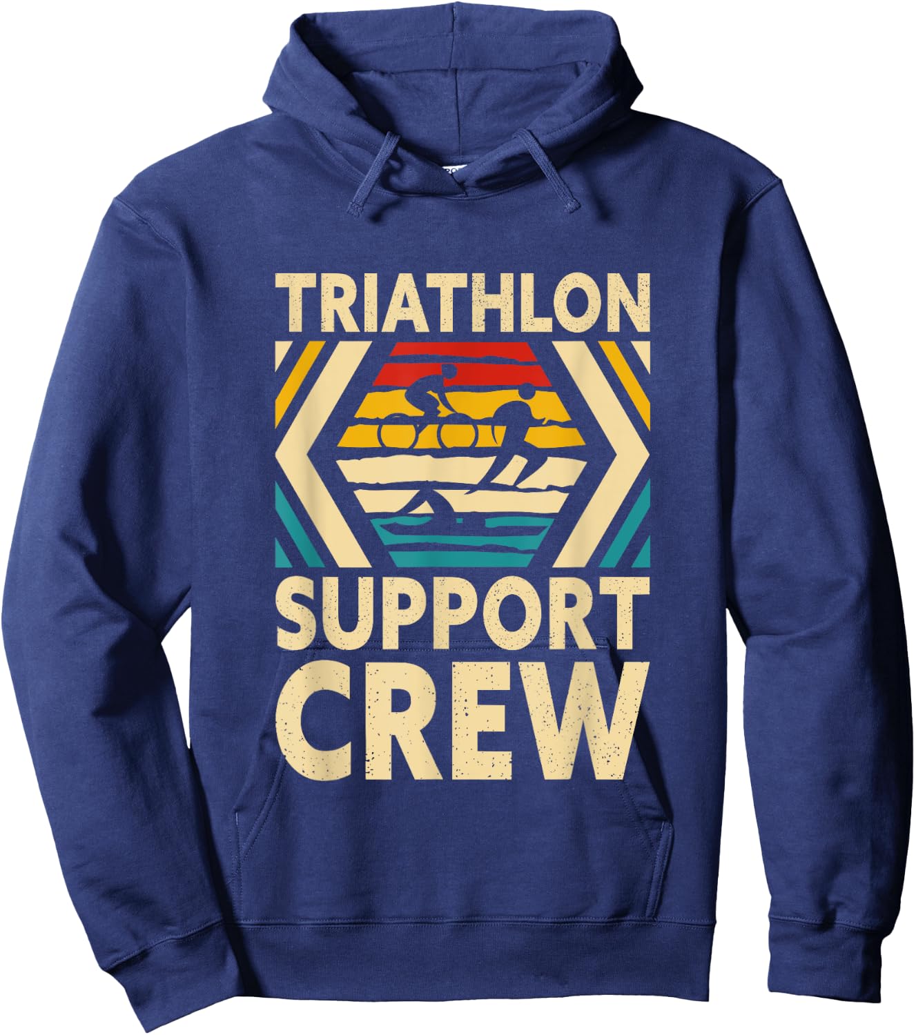 Triathlon Support Crew Hoodie - Hoodie | Navy