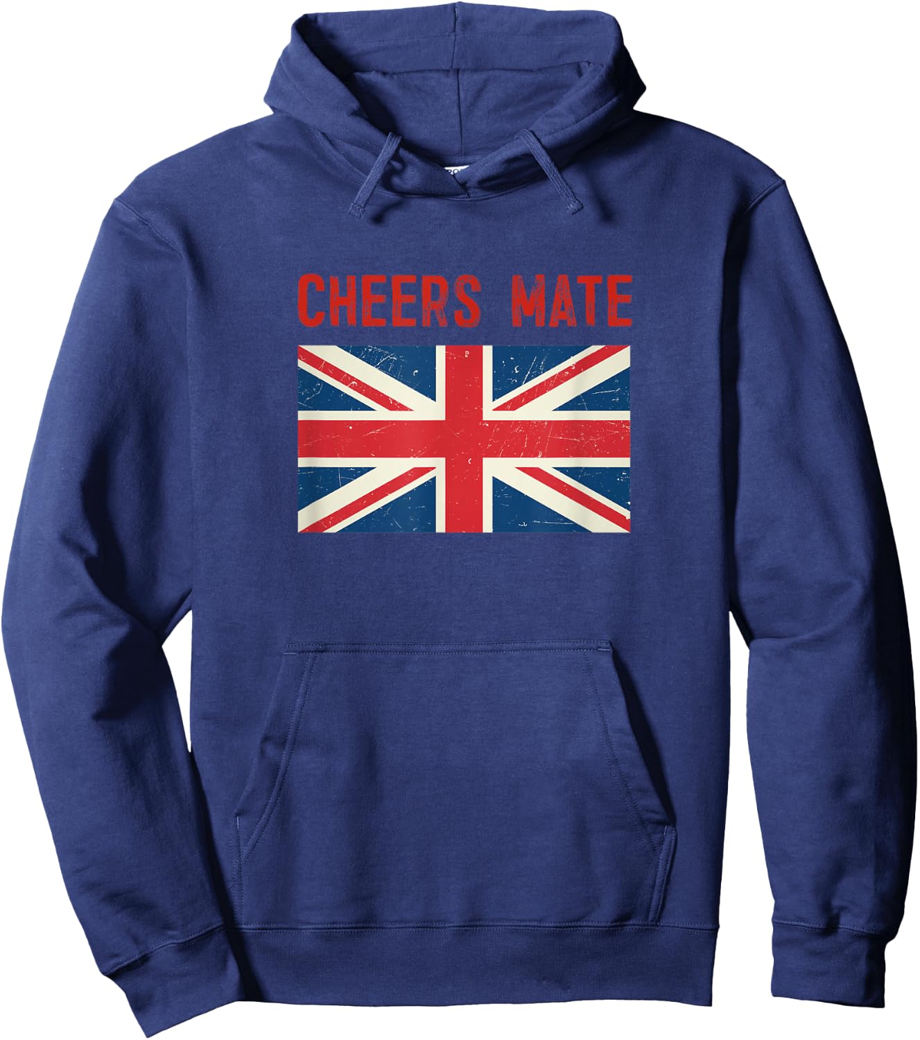 Cheers Mate British Slang Hoodie - Hoodie | Navy