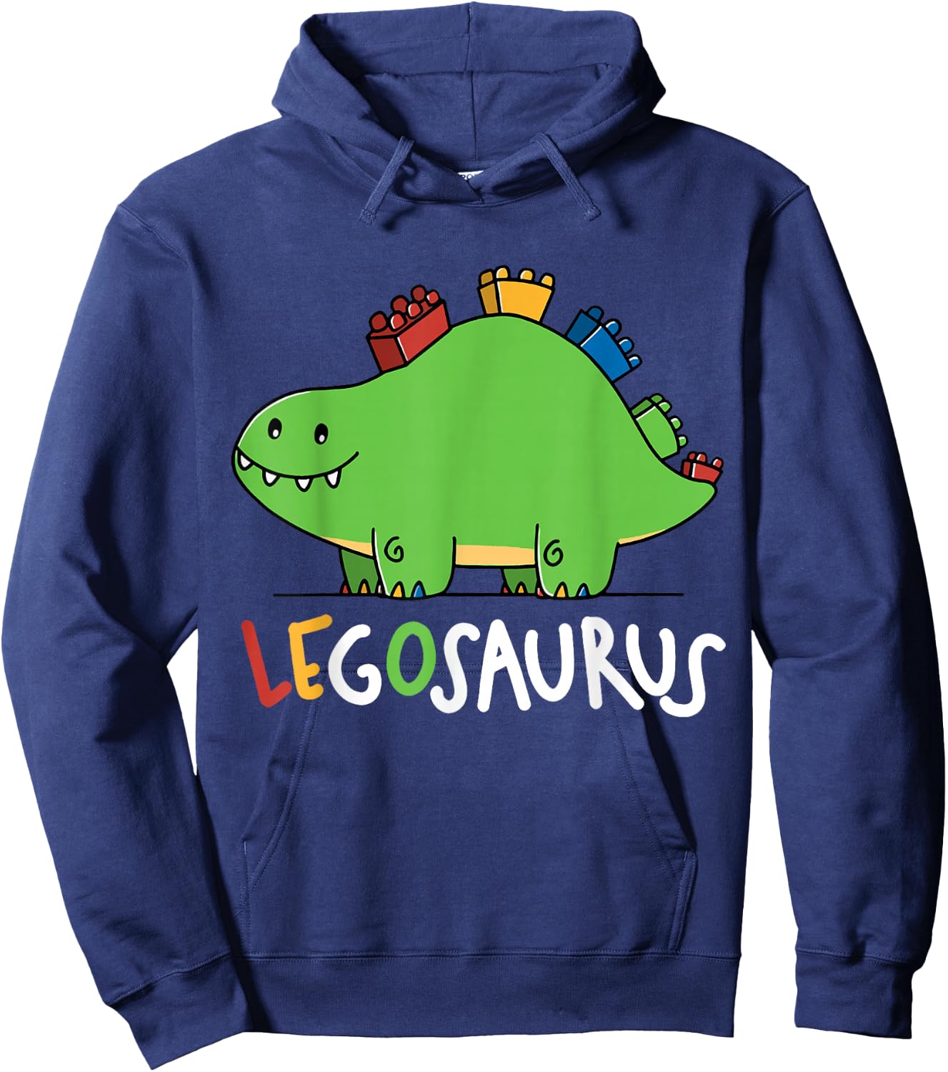 Legosaurus Legos Saurus Hoodie - Hoodie | Navy