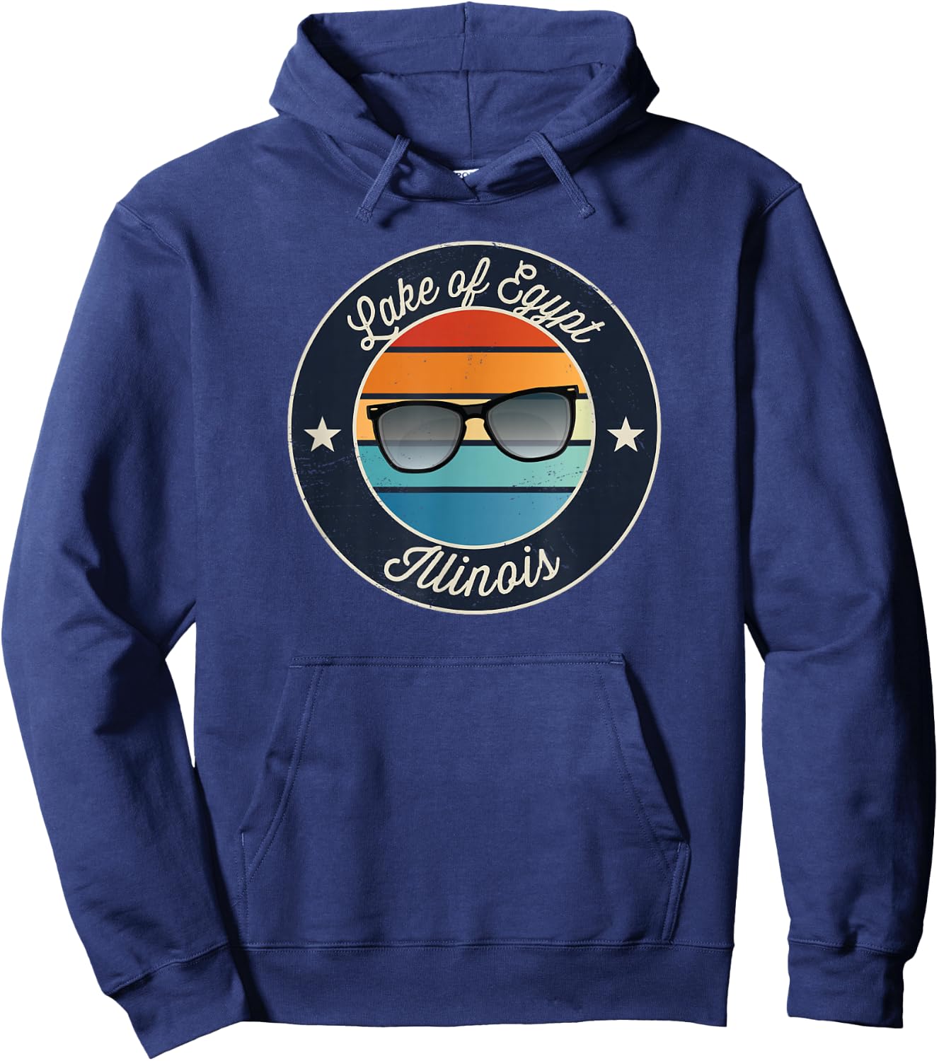Lake of Egypt - Illinois Souvenir Hoodie - Hoodie | Navy
