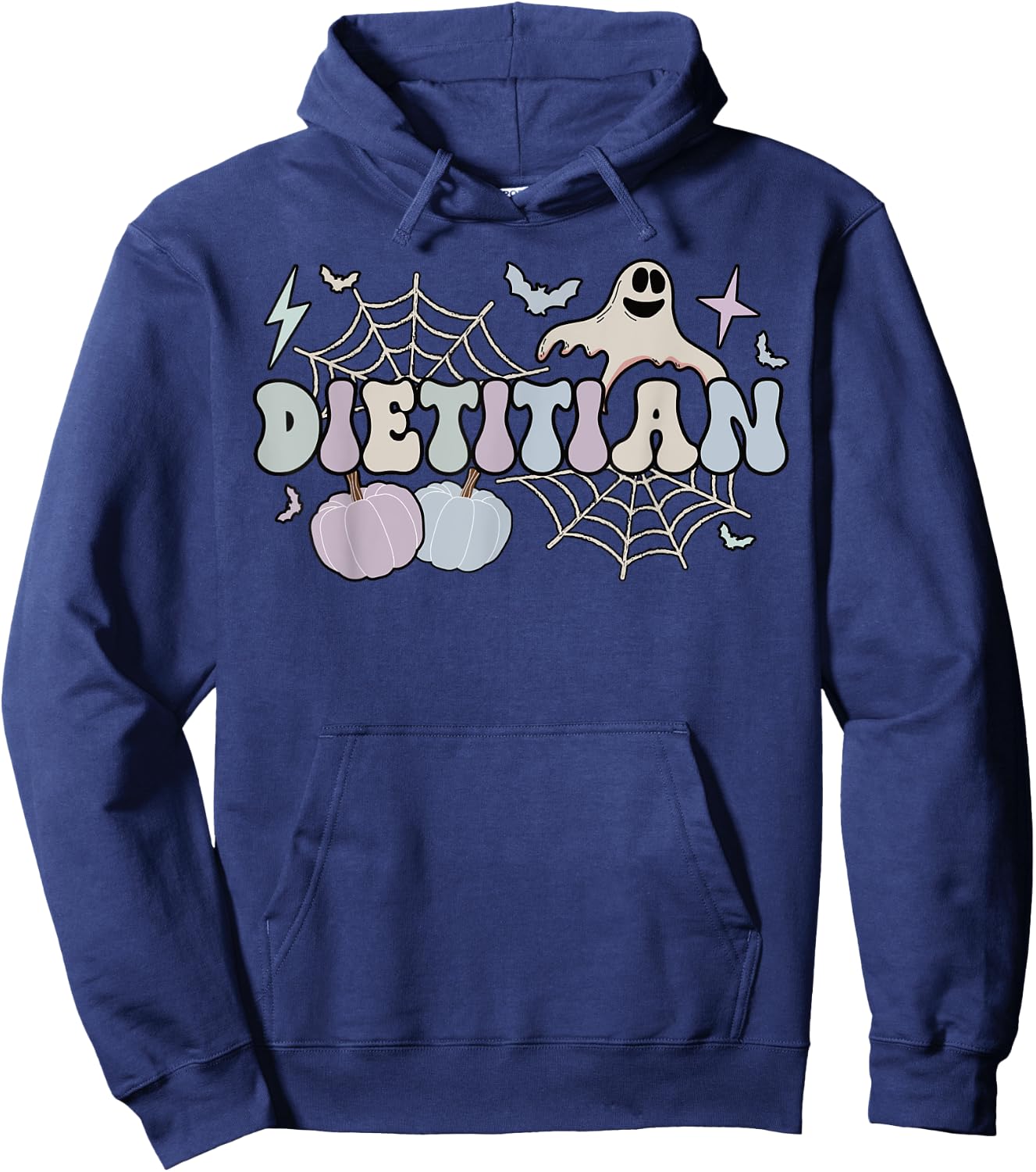 Spooky Dietitian Halloween Dietetics Hoodie - Hoodie | Navy