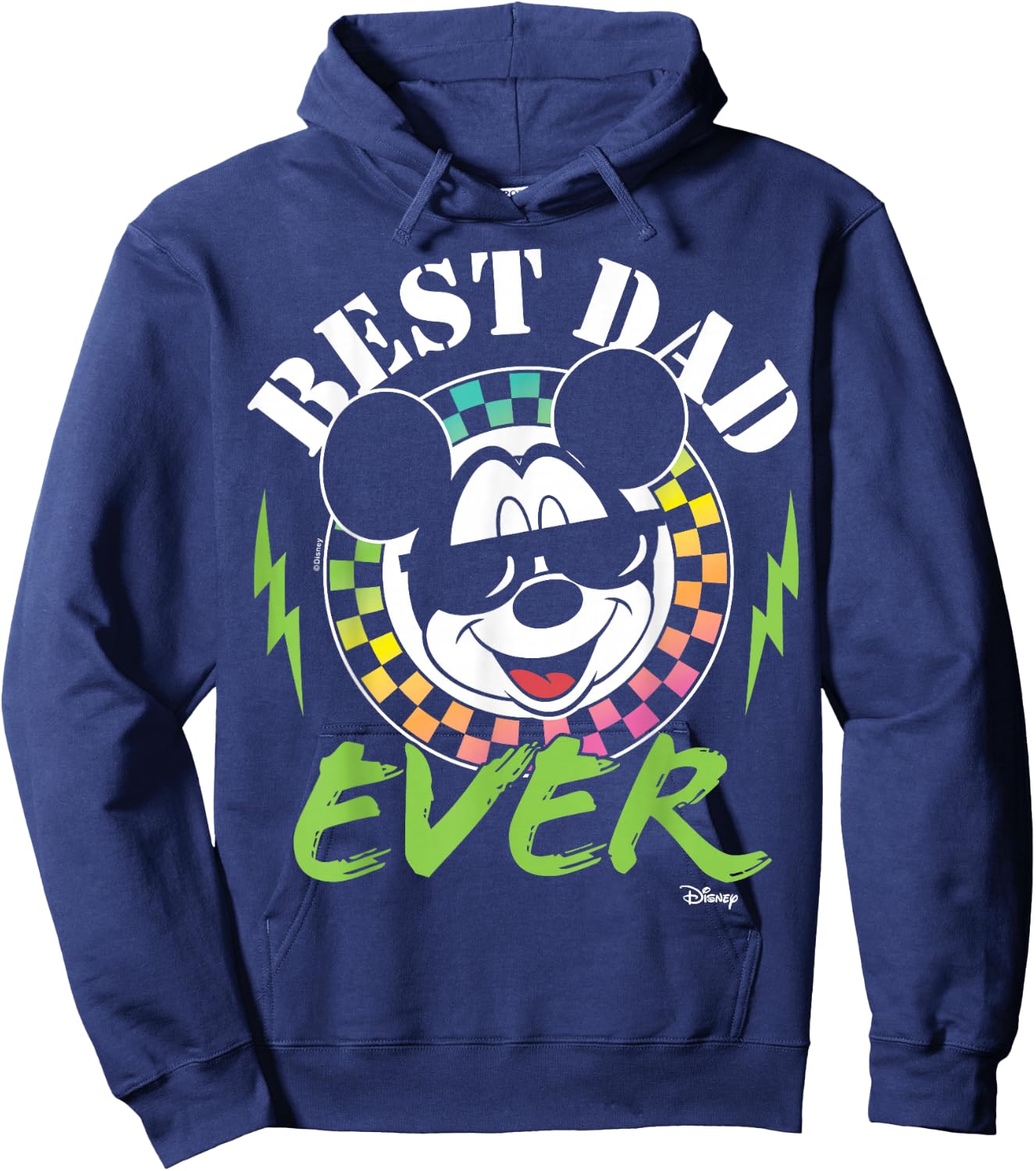 Disney - Mickey Best Dad Ever Hoodie - Hoodie | Navy