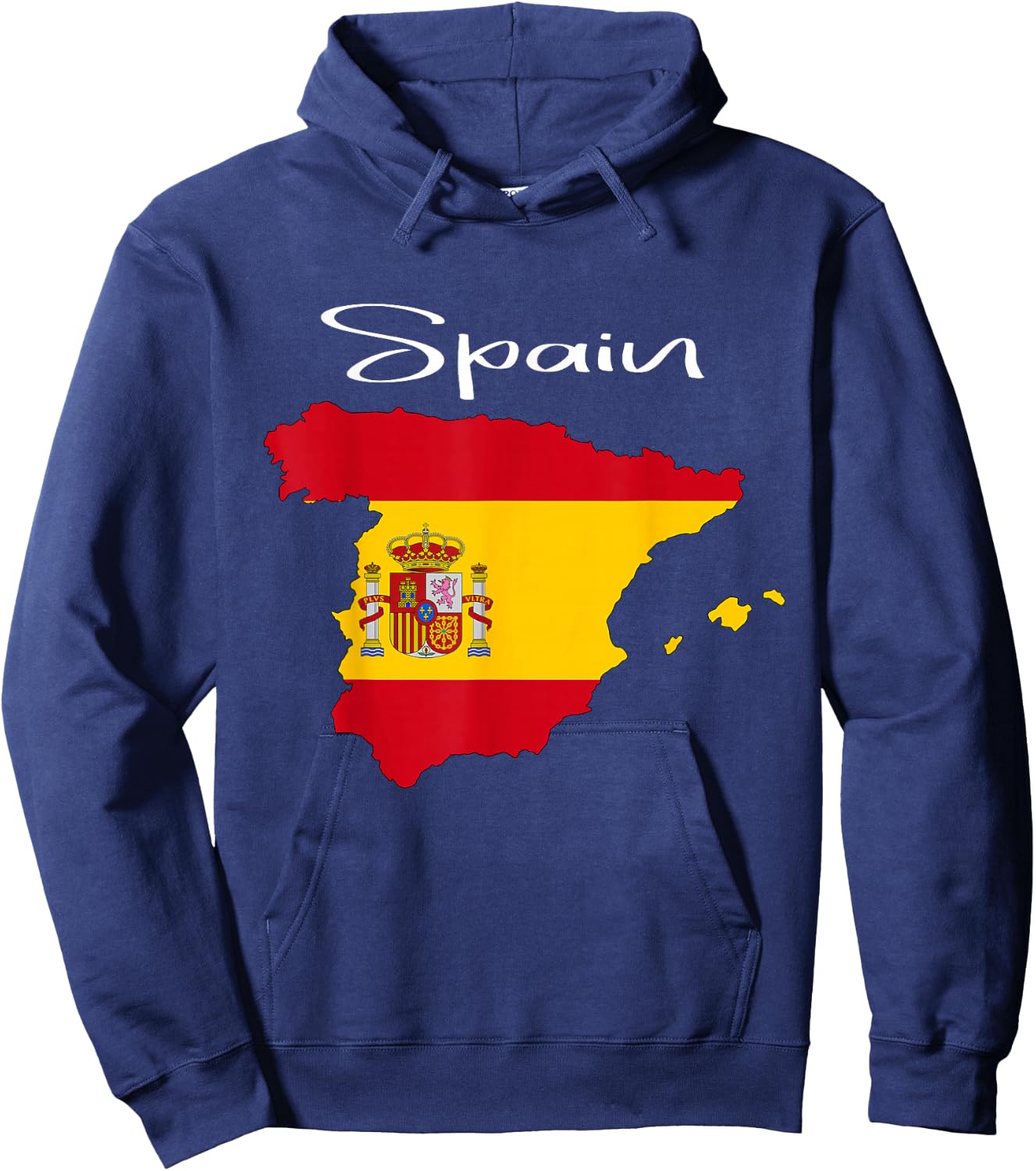 Spain , Spanish Clothes, Spain Shirts Spain Hoodie - Hoodie | Navy