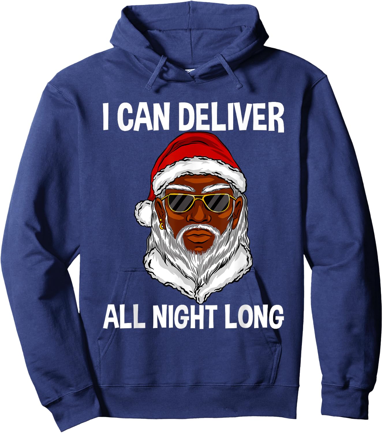 I Can Deliver All Night Long Hoodie - Hoodie | Navy