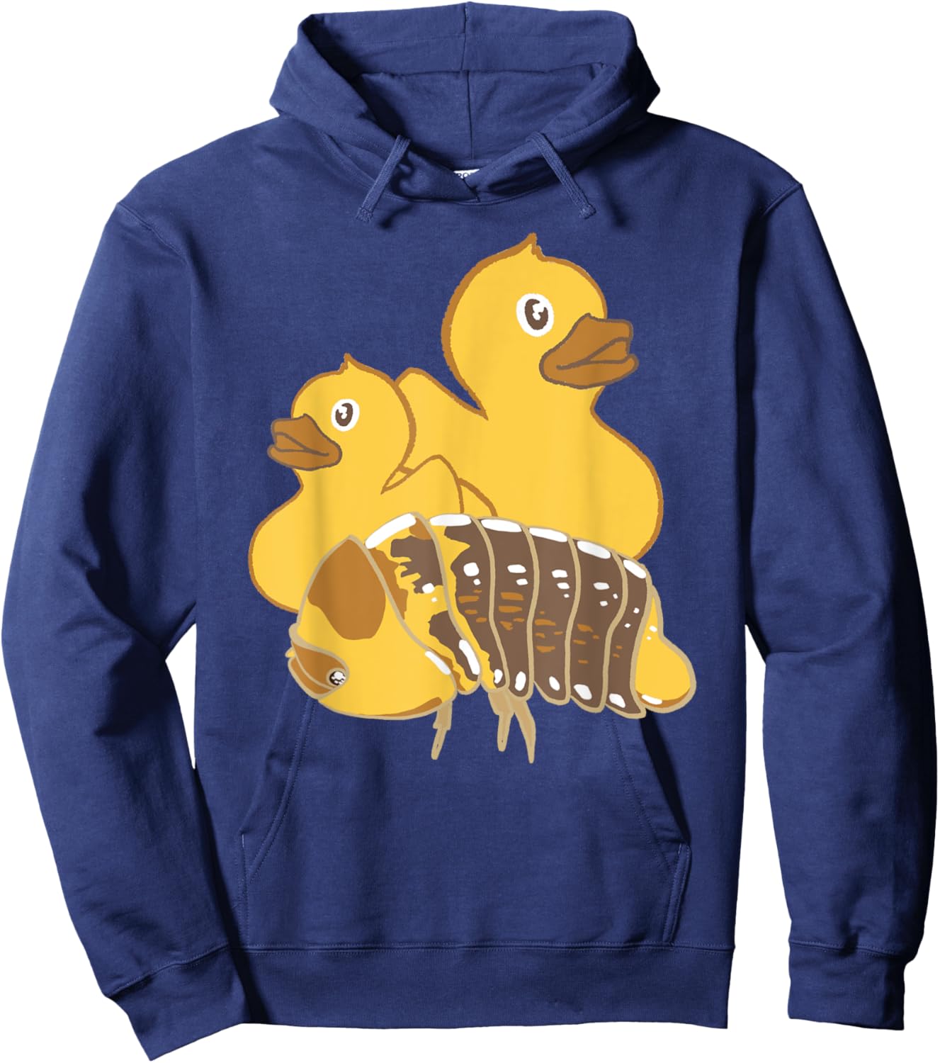 Rubber Ducky Isopod Cute Silly Fun Hoodie - Hoodie | Navy