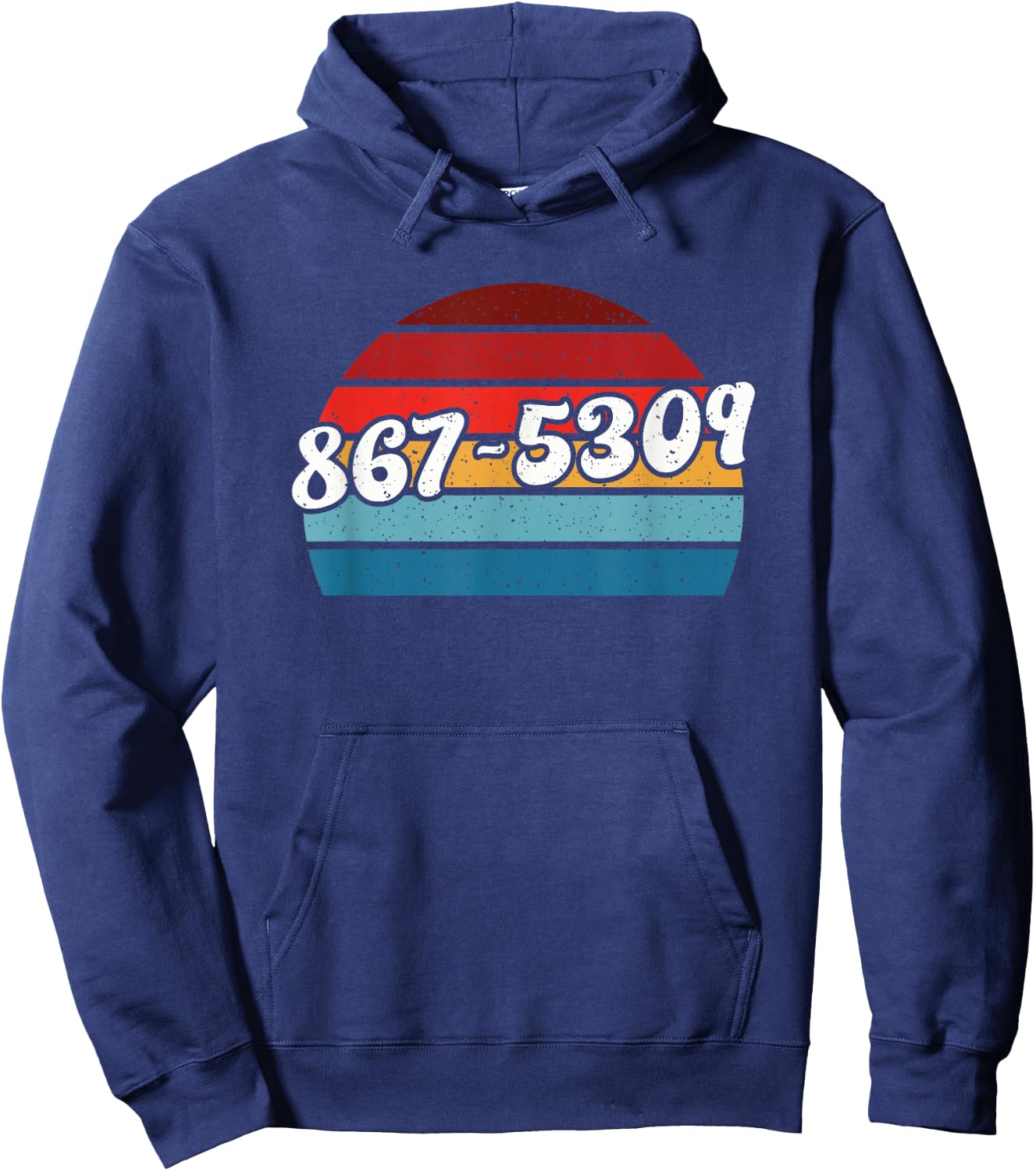 Rock and Roll 8675309 Hoodie - Hoodie | Navy