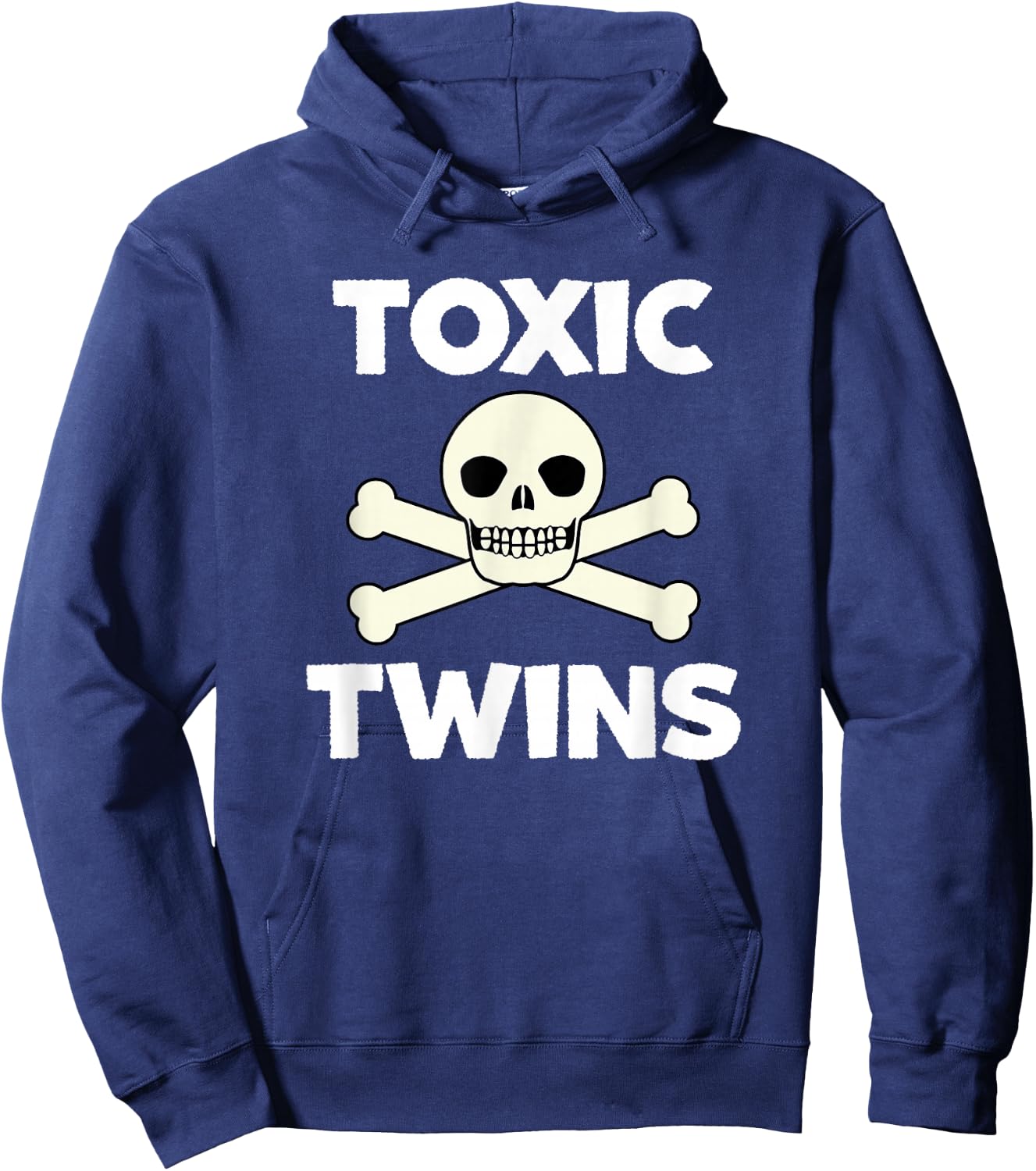 Cool Toxic Twins Fun Retro Classic Meme Hoodie - Hoodie | Navy