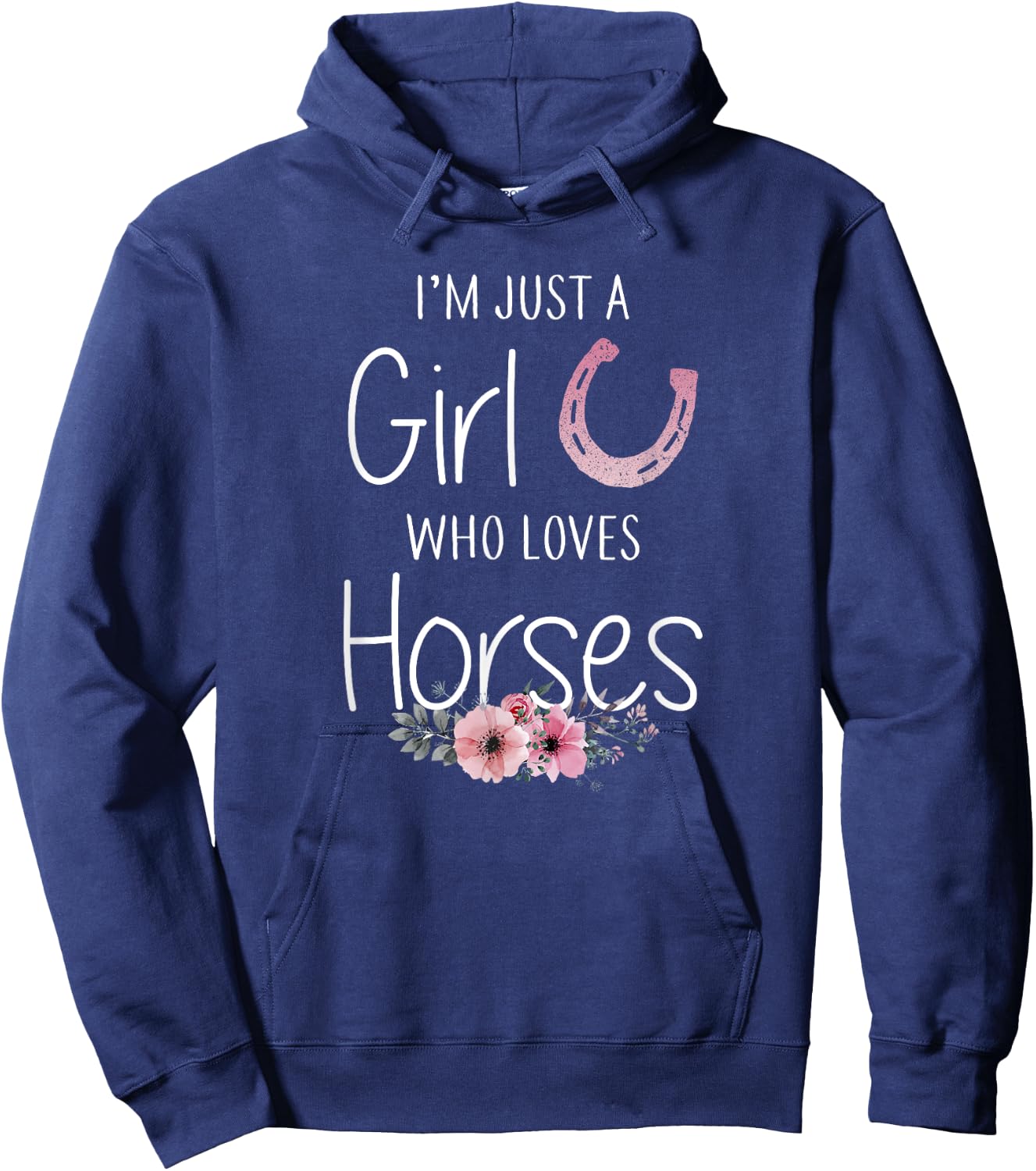 Horse Shirt For Girls Teens Women Horse Lovers Hoodie - Hoodie | Navy
