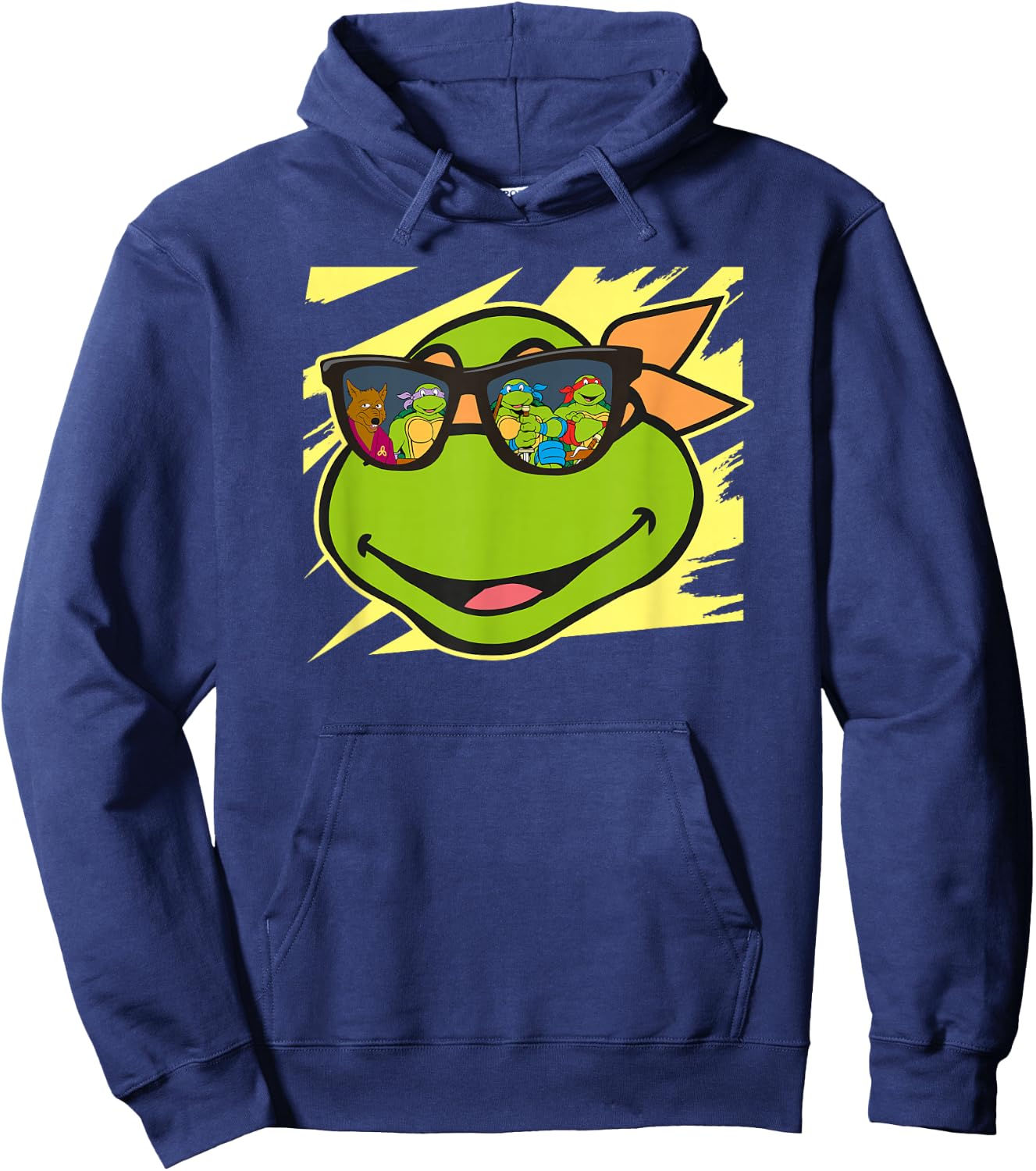 Mikey - Reflection in Sunglasses Hoodie - Hoodie | Navy